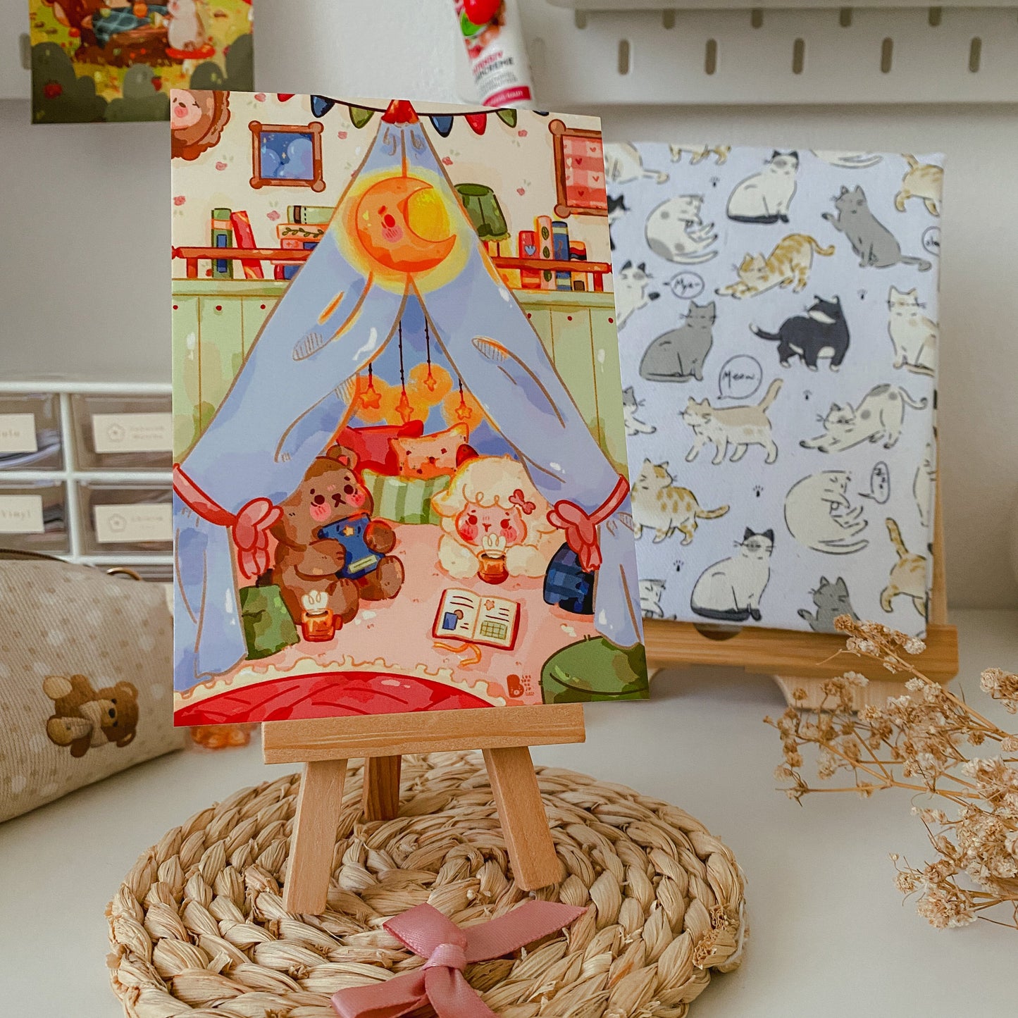 Art Print - Journaling Sleepover
