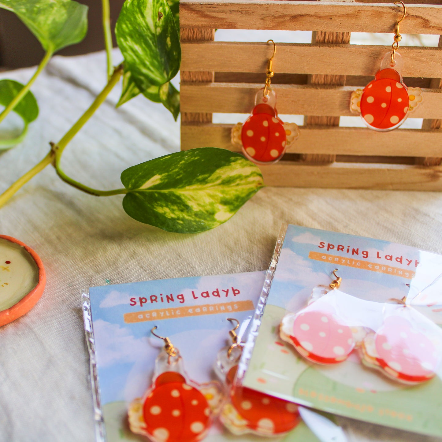 Earrings - Spring LadyB