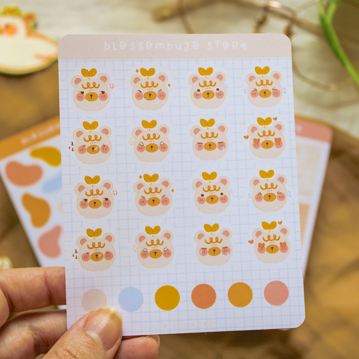 Stickersheet - Latte Planner