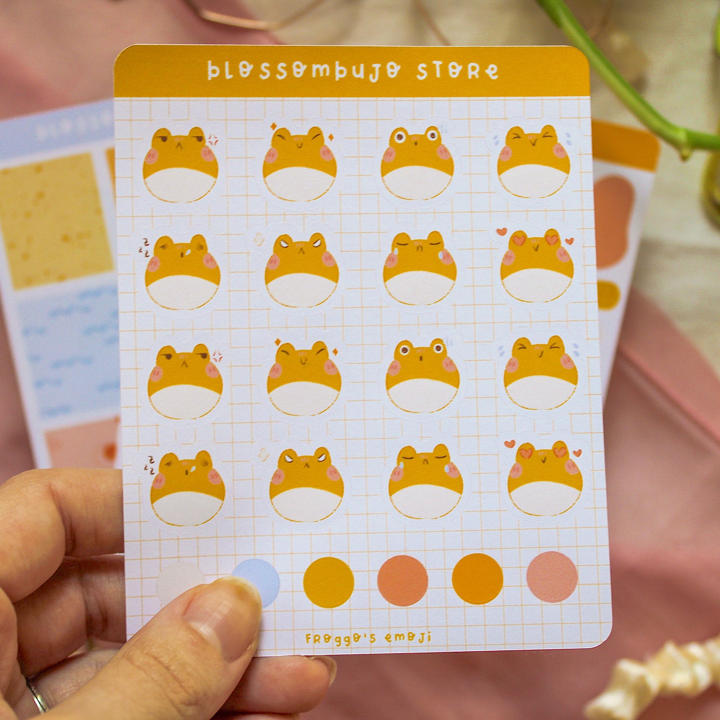 Stickersheet - Froggo Planner
