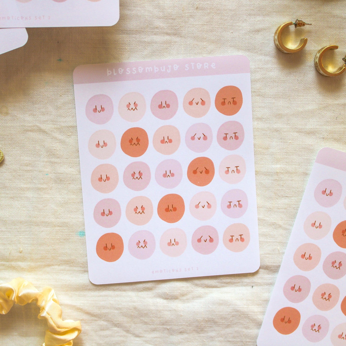 Stickersheet - Emoticons Sets