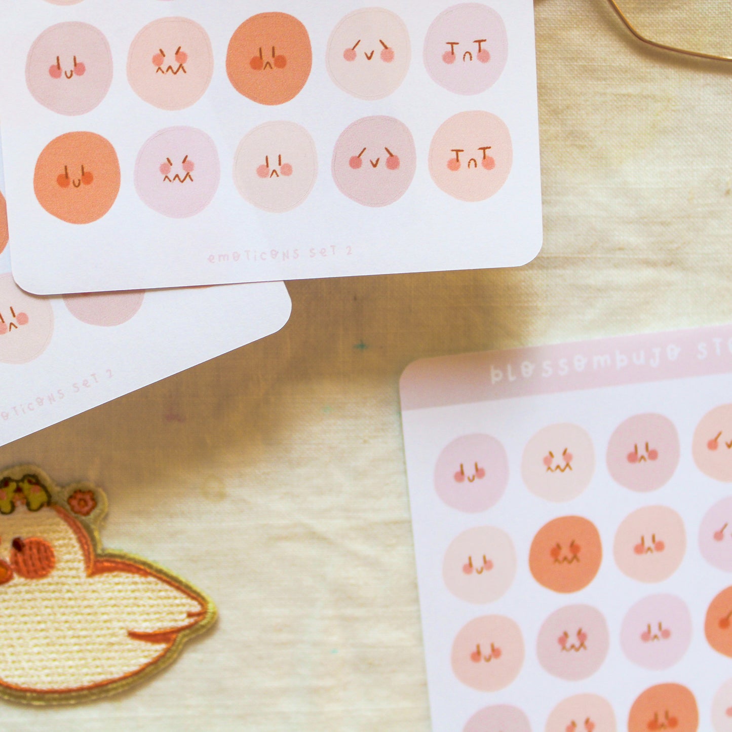 Stickersheet - Emoticons Sets