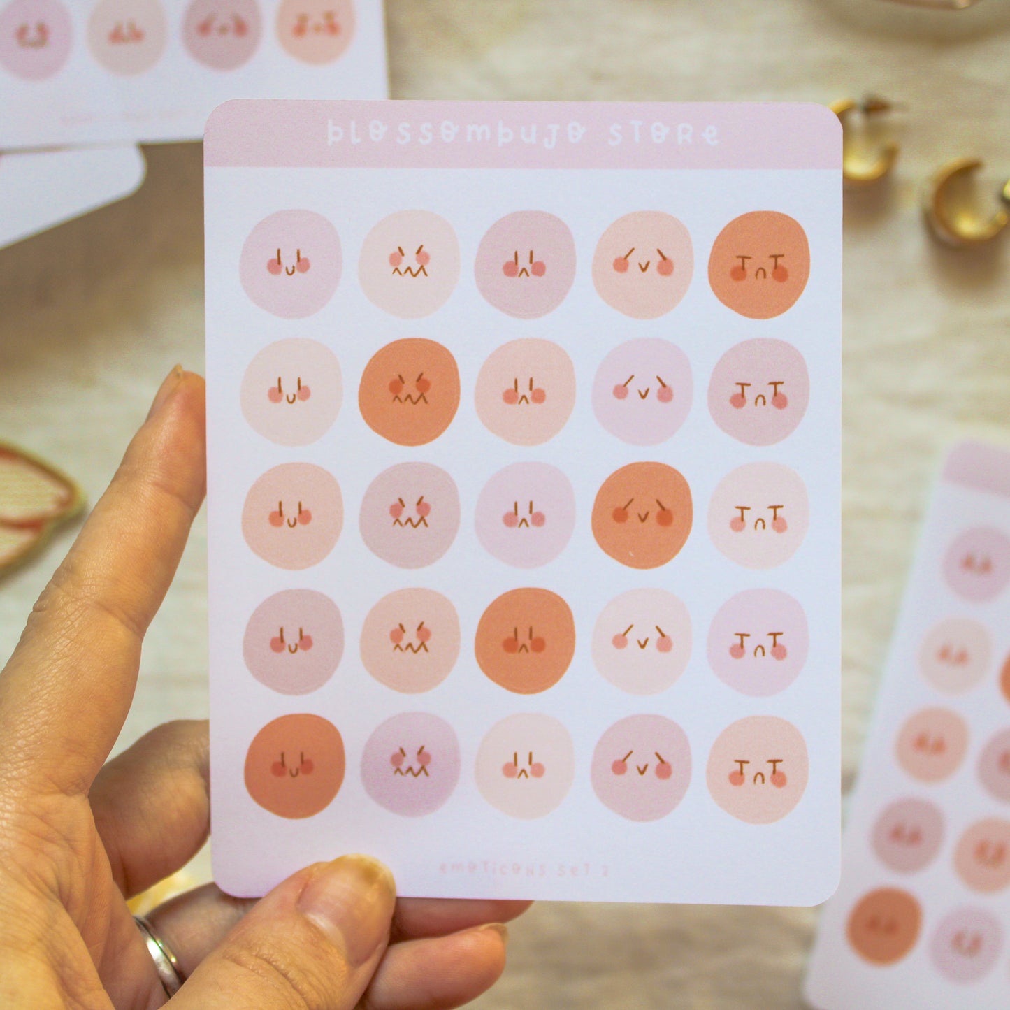 Stickersheet - Emoticons Sets