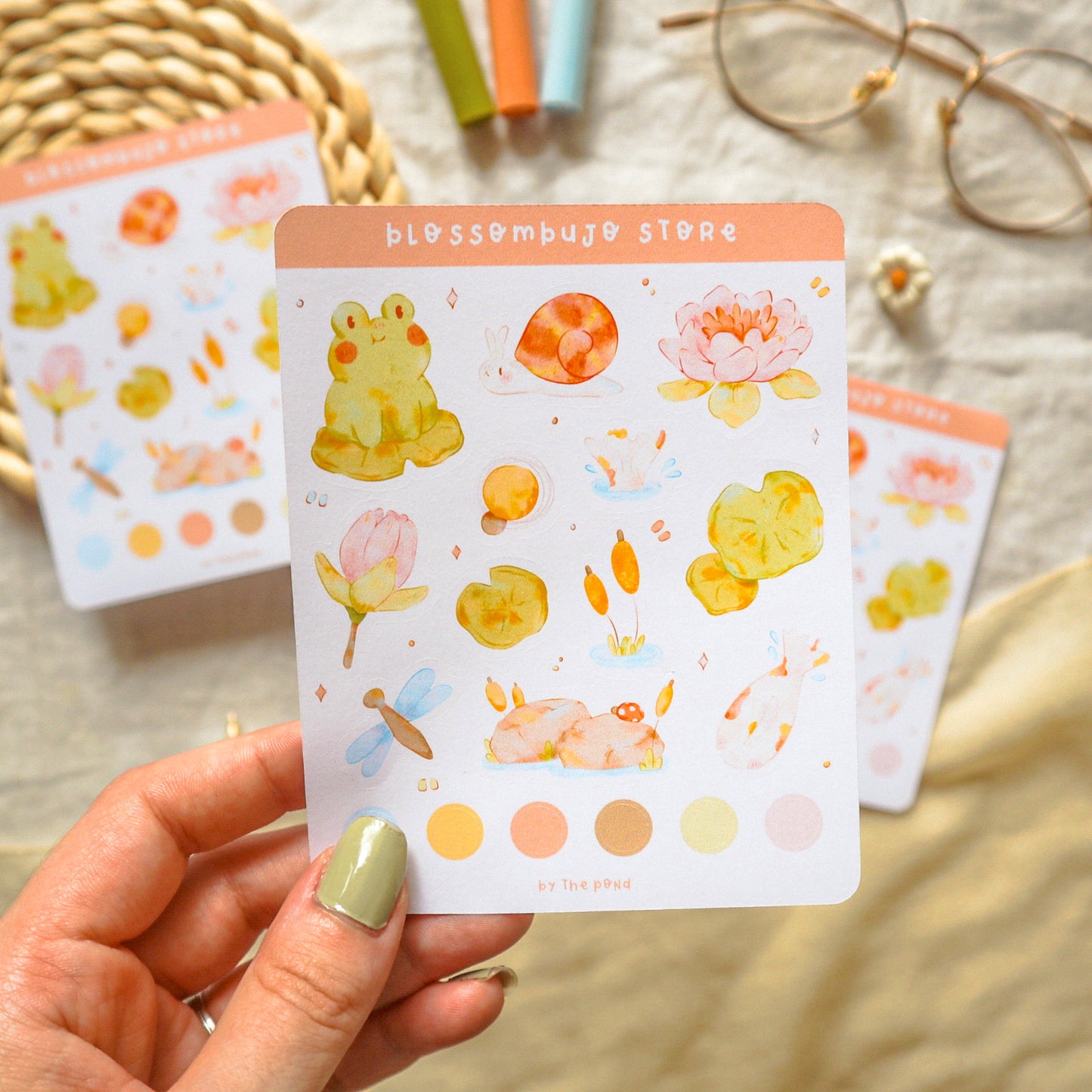 Stickersheet - Anime Foodstuff