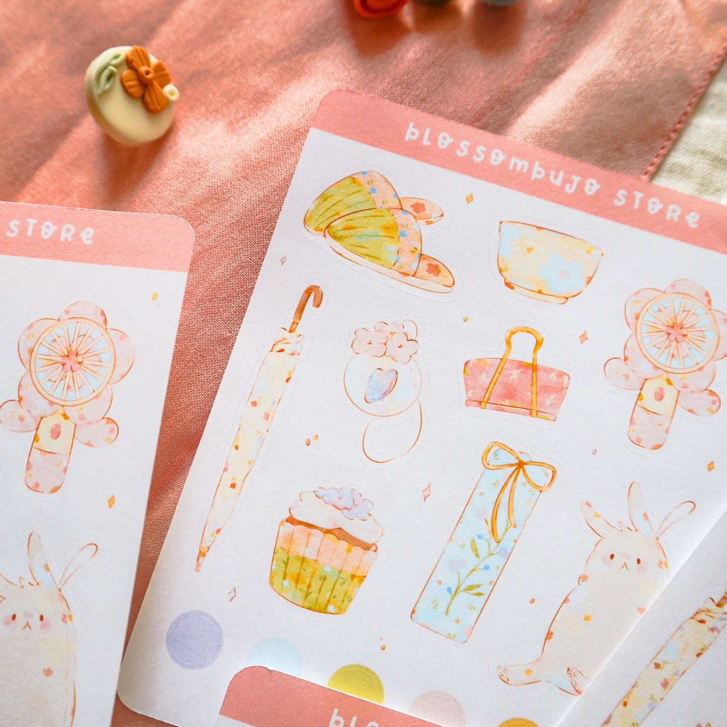 Stickersheet - Anime Foodstuff