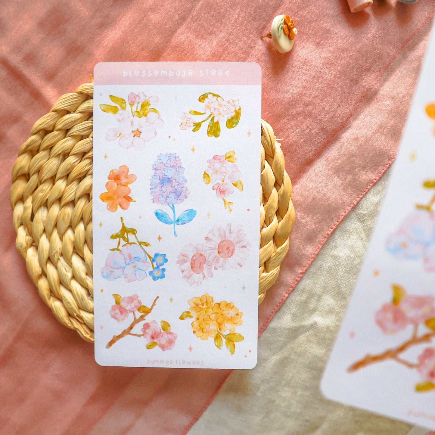 Stickersheet - Summer Flowers