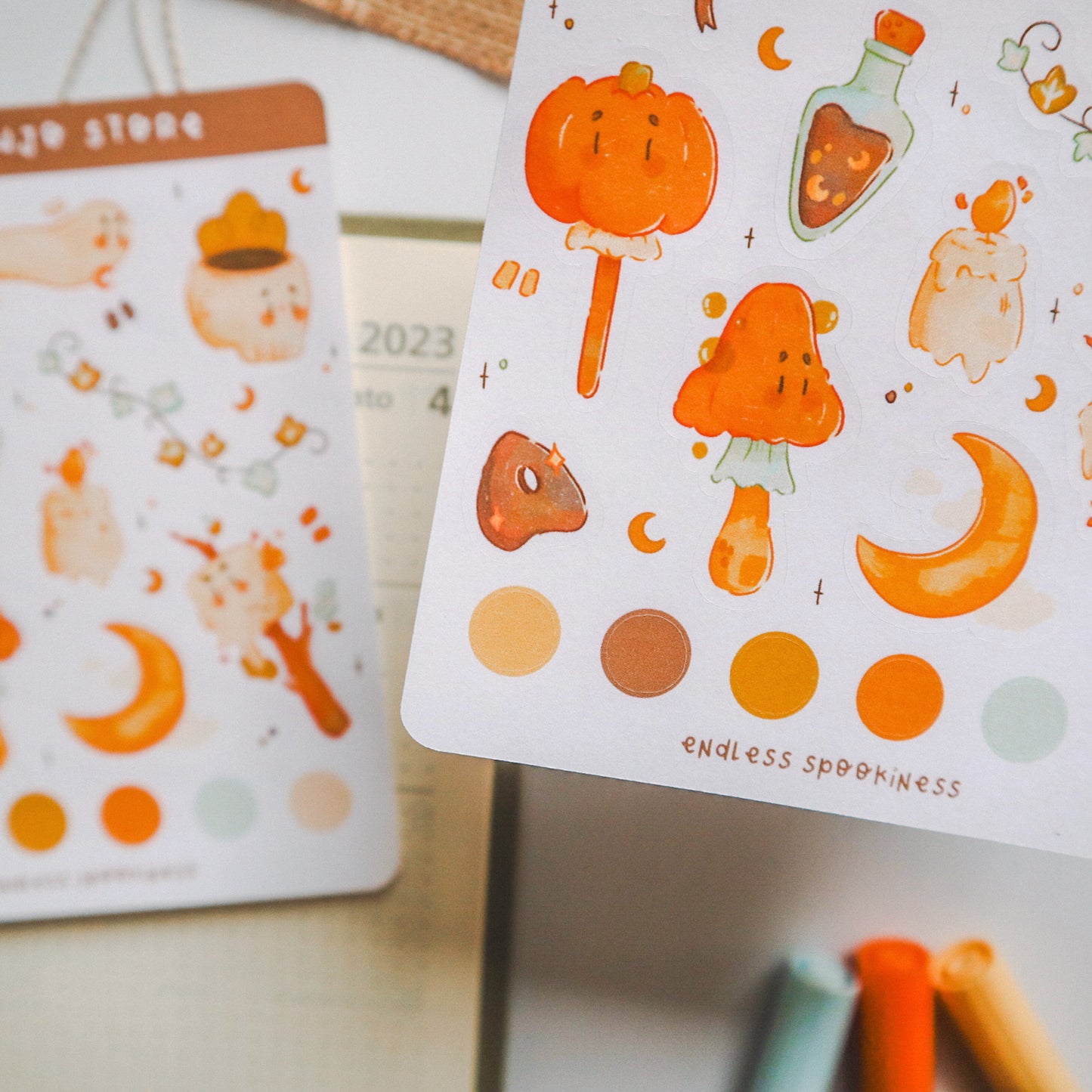 Stickersheet - Endless Spookiness