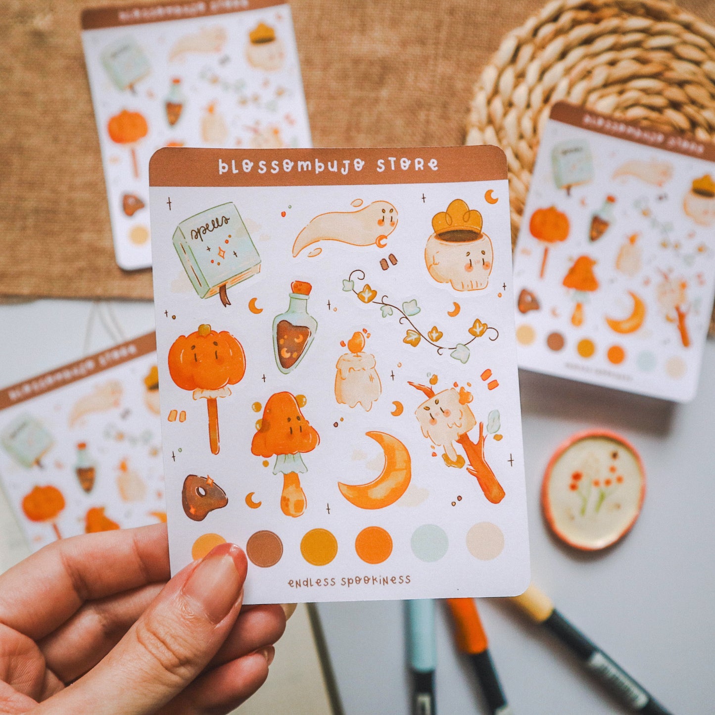 Stickersheet - Endless Spookiness