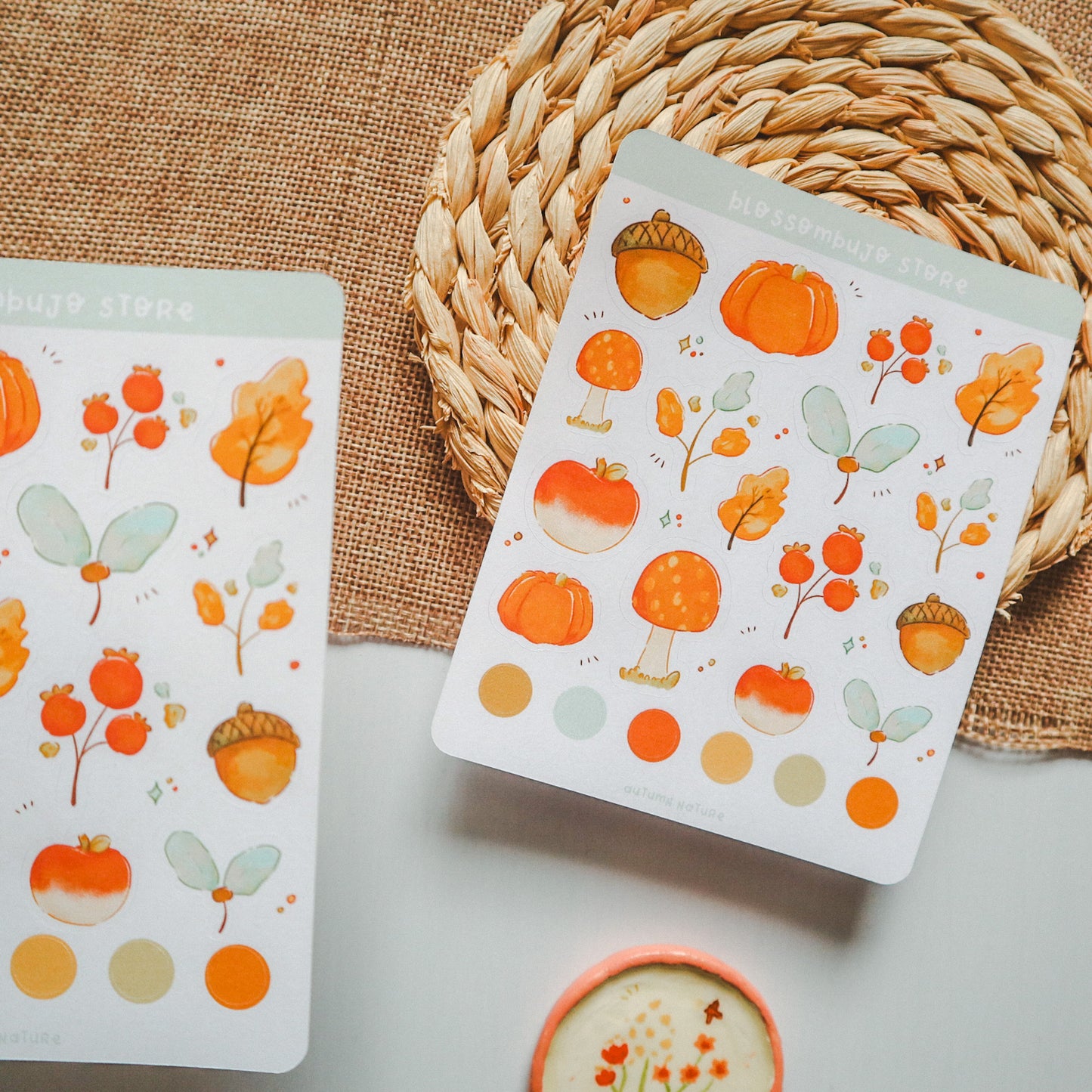Stickersheet - Autumn Nature