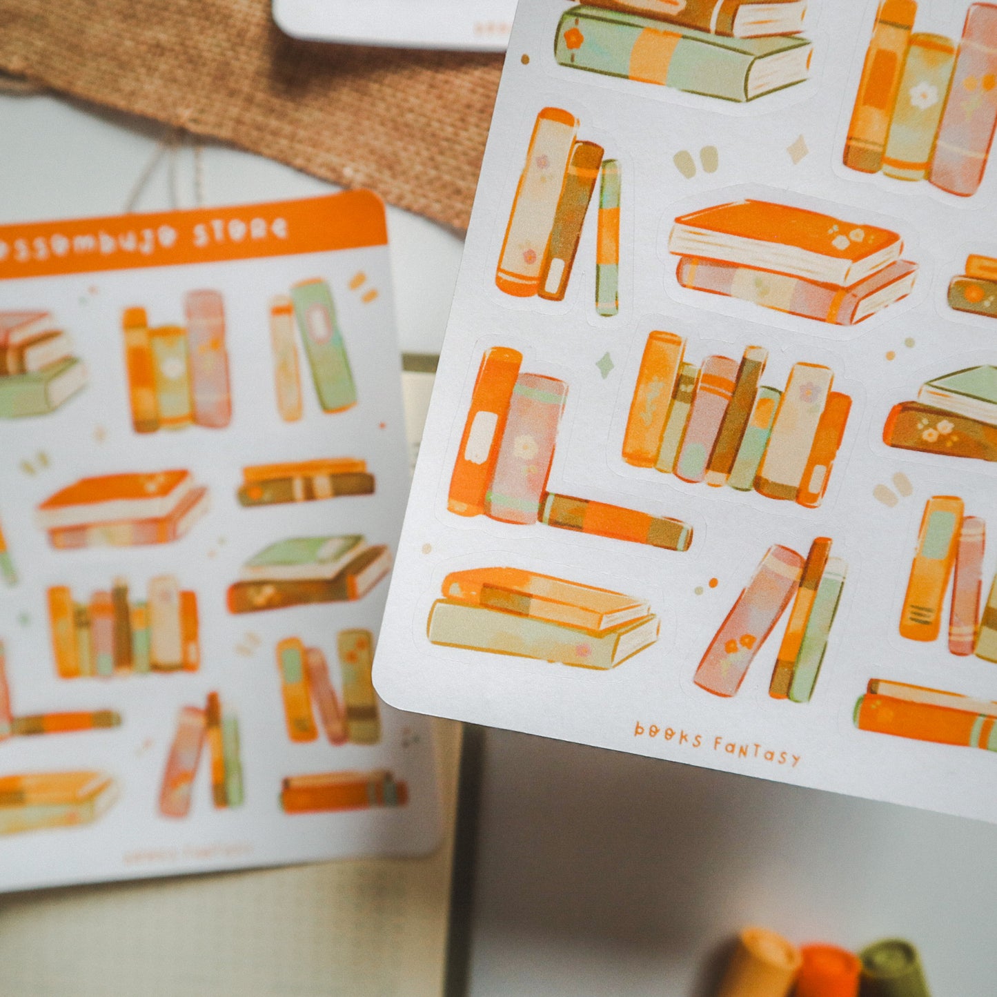 Stickersheet - Books Fantasy