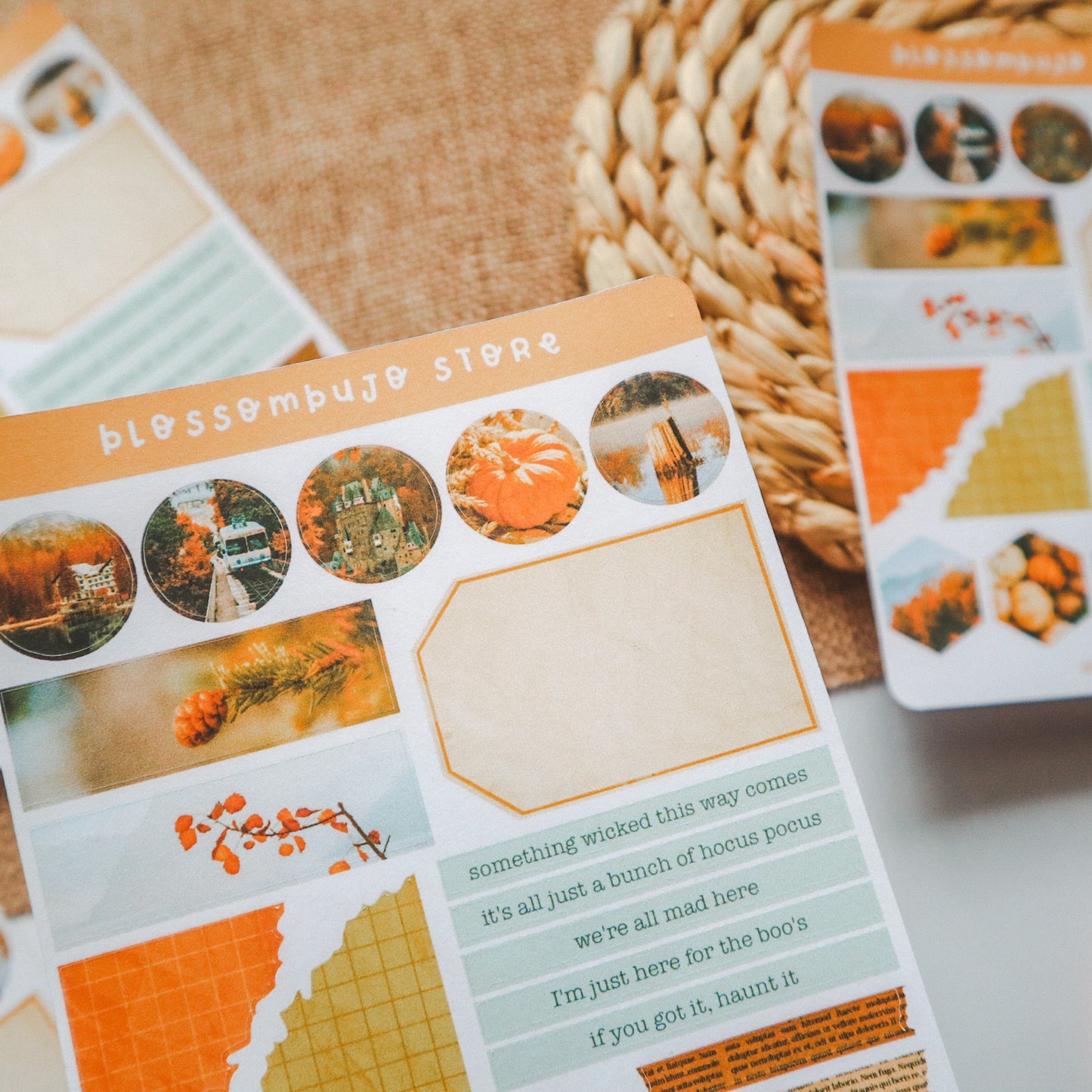 Stickersheet - Autumn Kit