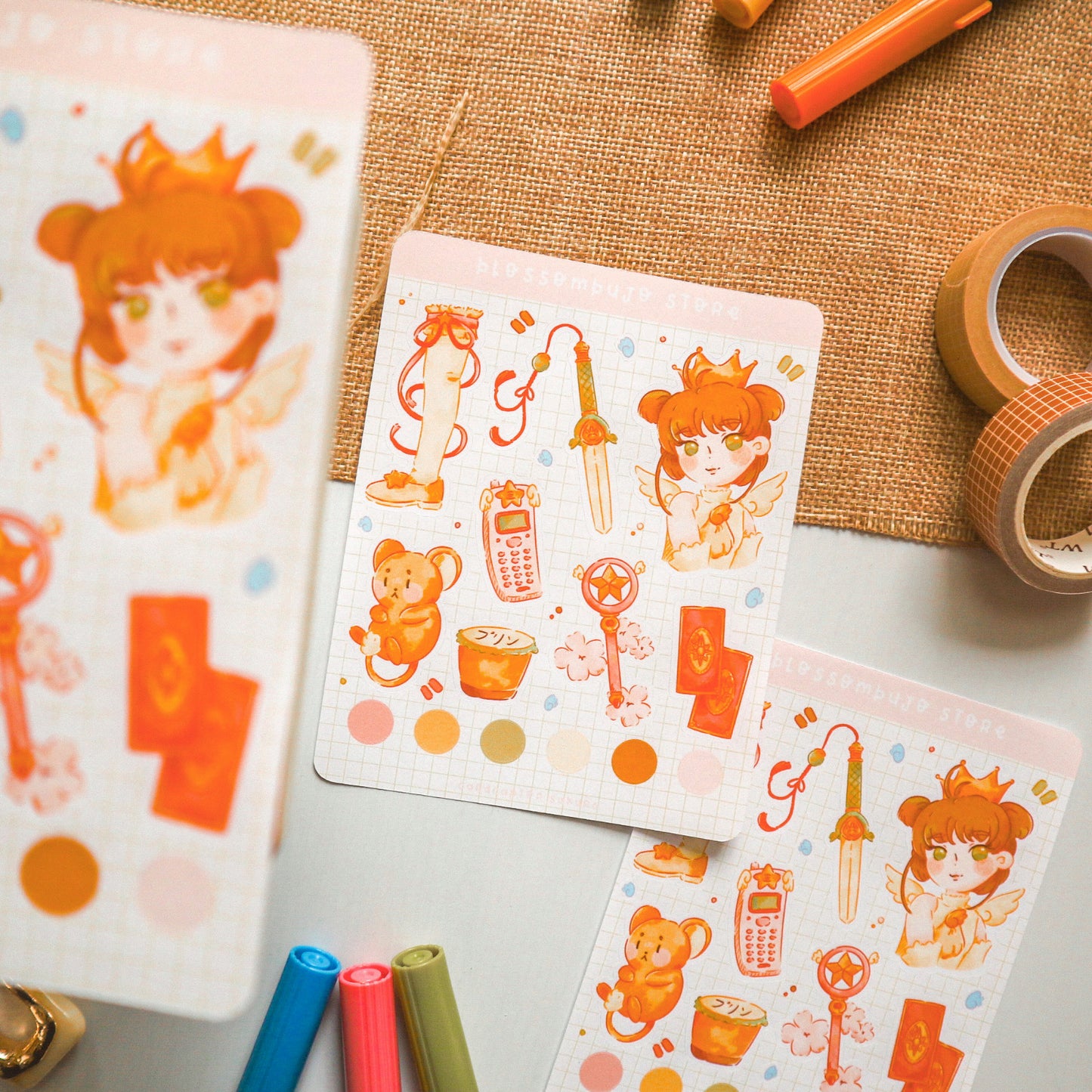Stickersheet - CardCaptor Sakura