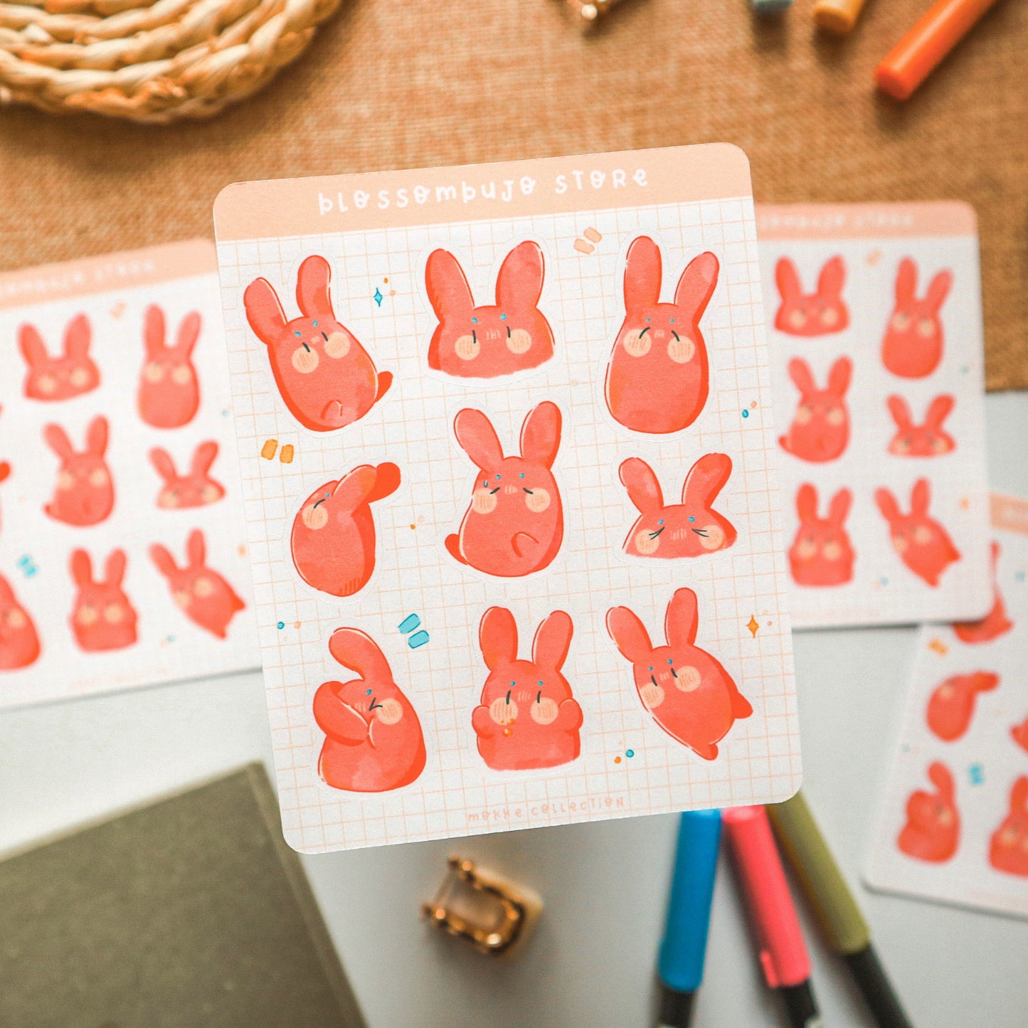 Stickersheet - Mokke Collection