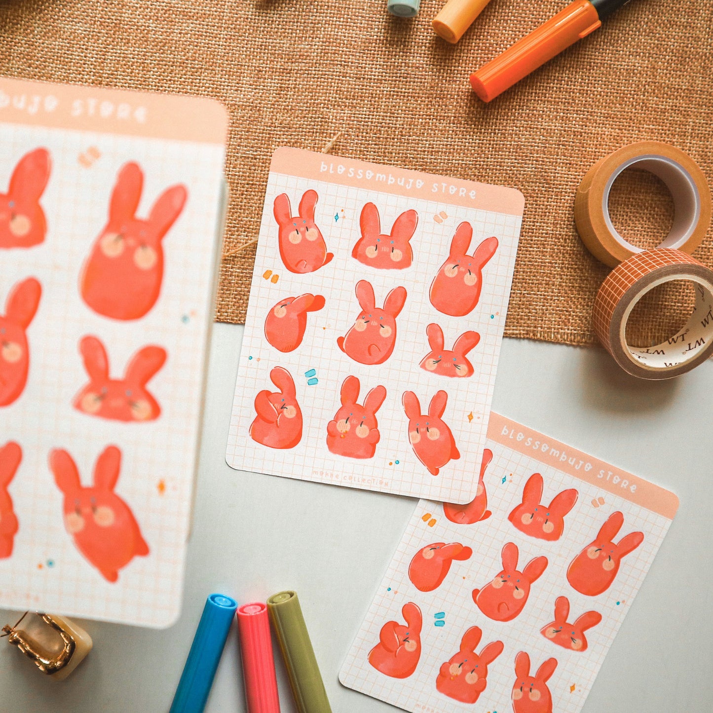 Stickersheet - Mokke Collection