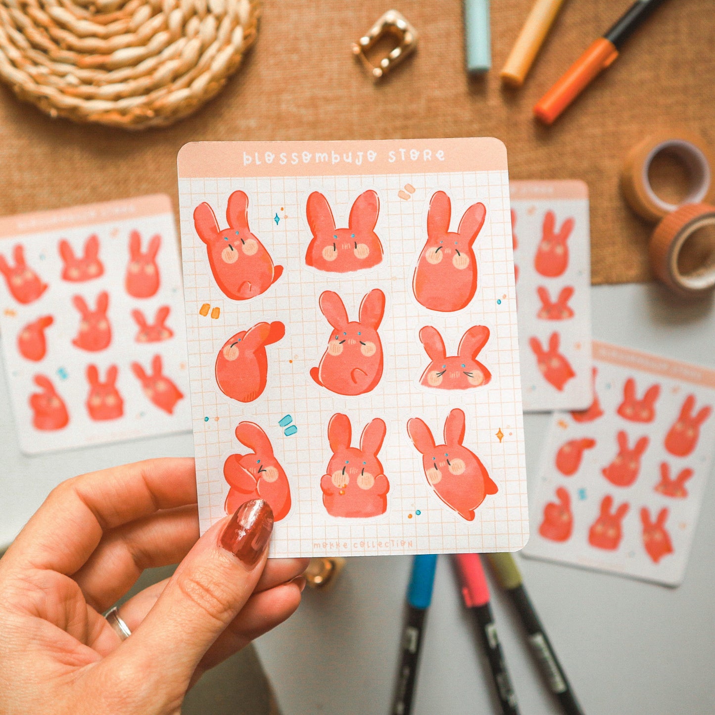 Stickersheet - Mokke Collection