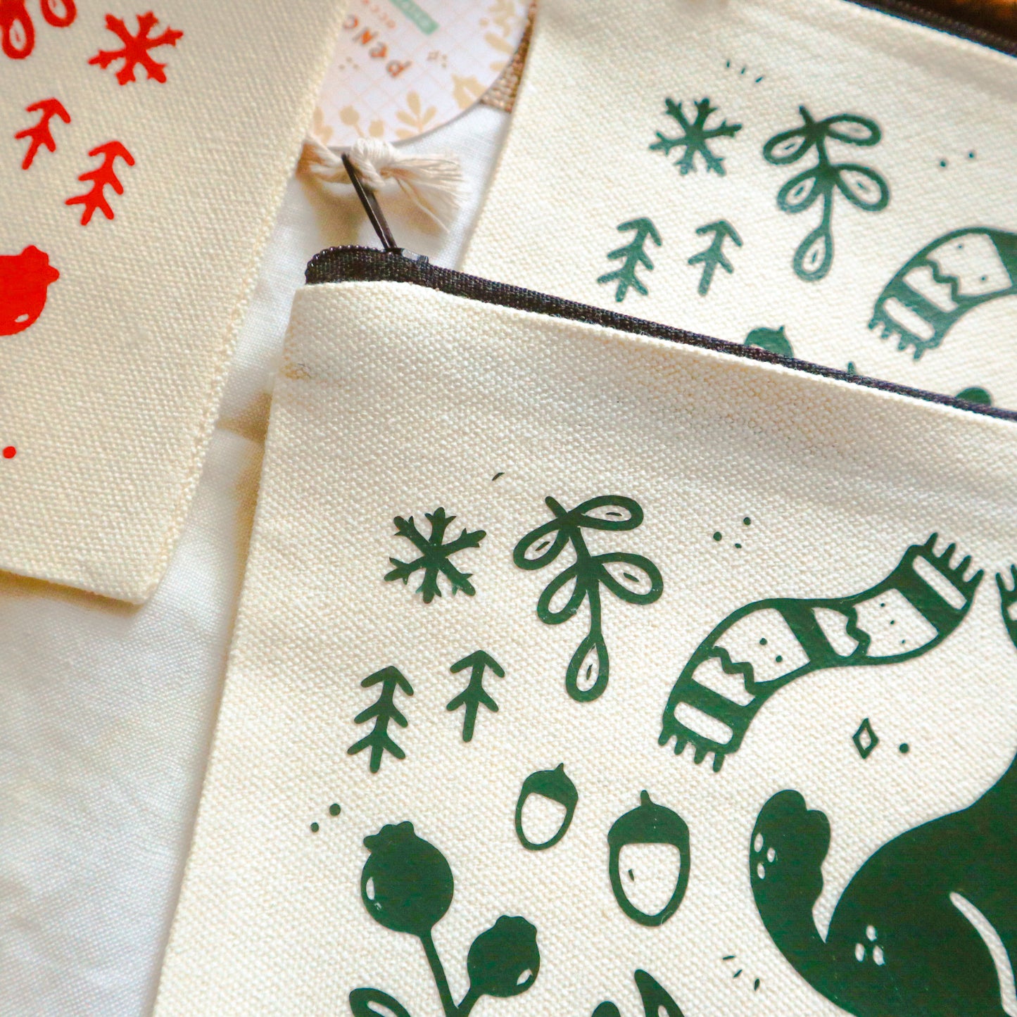 Pencil Case - Winter Wood