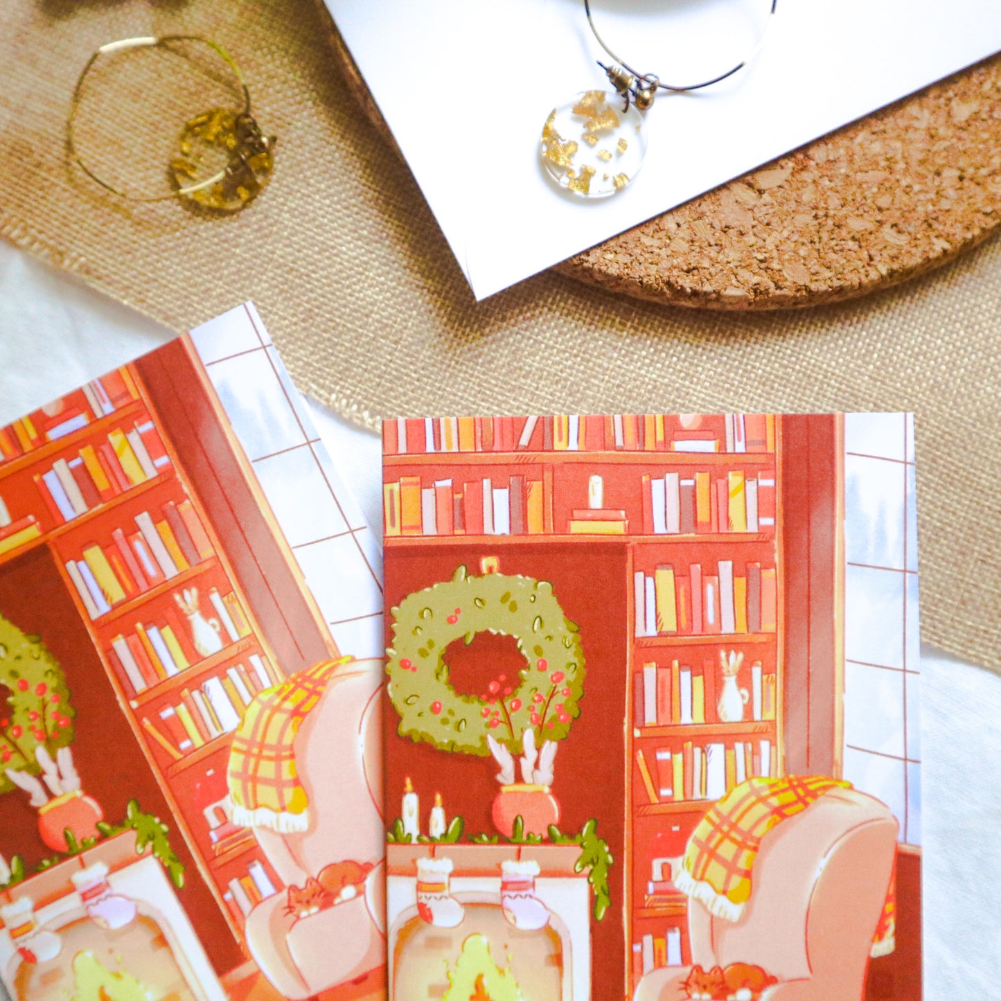 Greeting Card - Snuggly Den