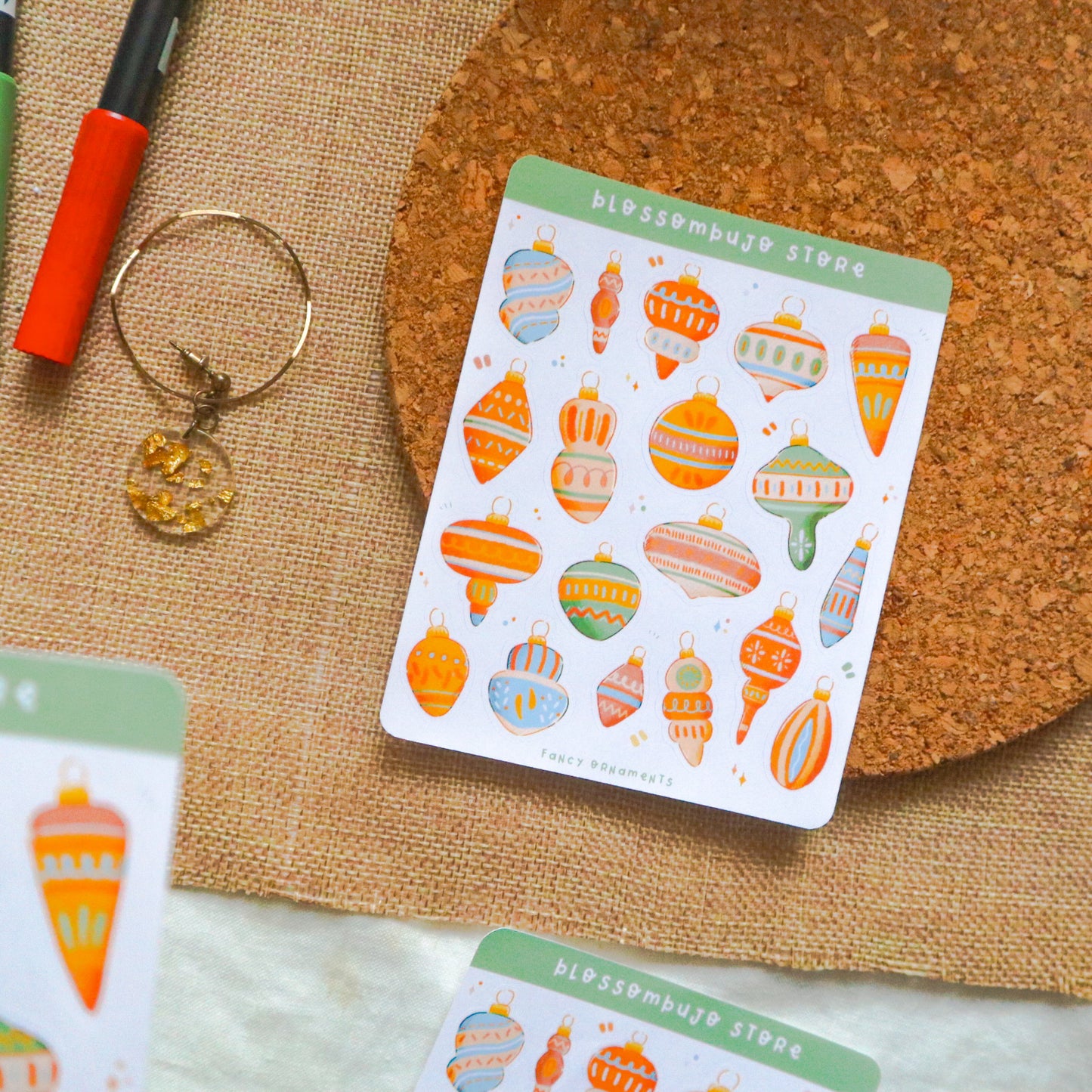 Stickersheet - Fancy Ornaments