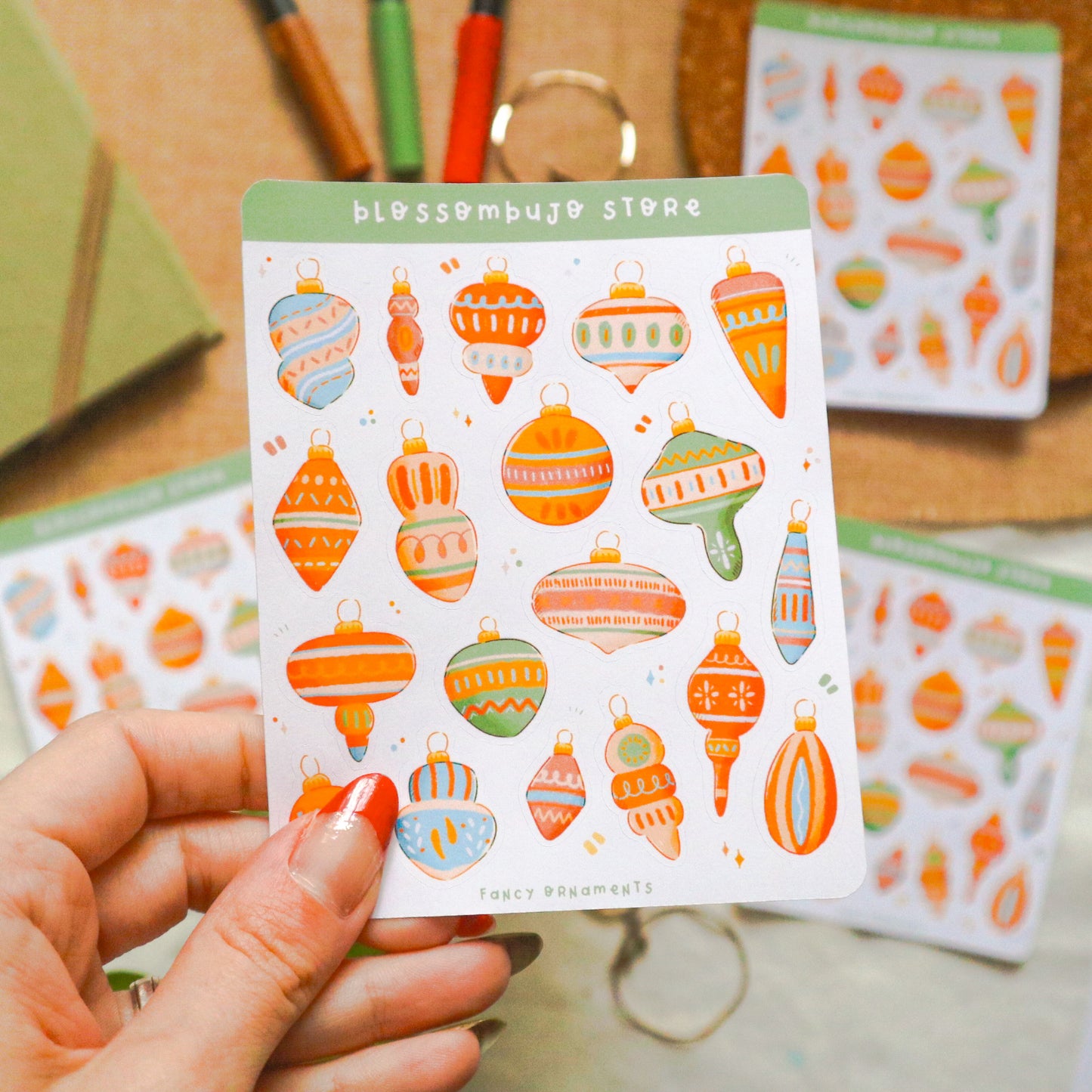 Stickersheet - Fancy Ornaments