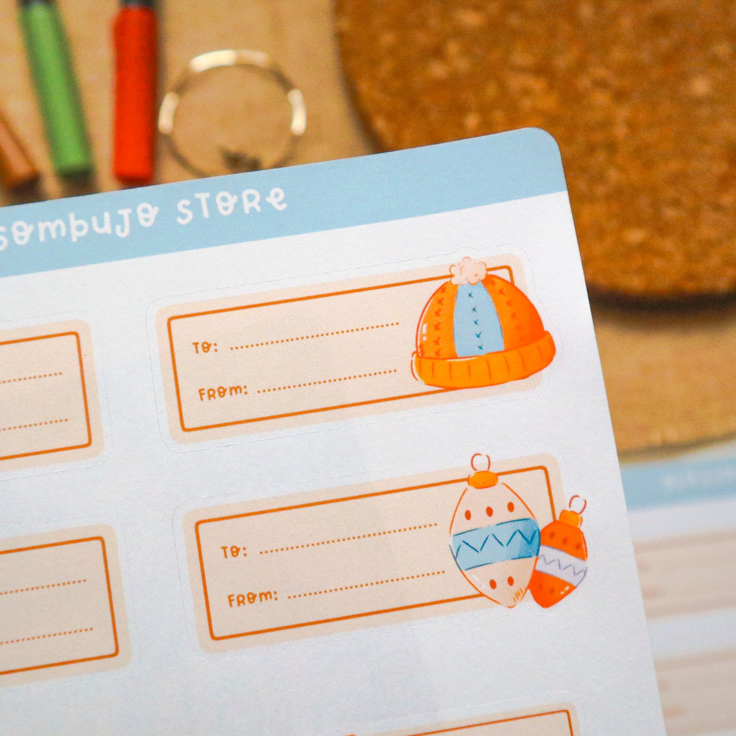 Stickersheet - Woodland Tags