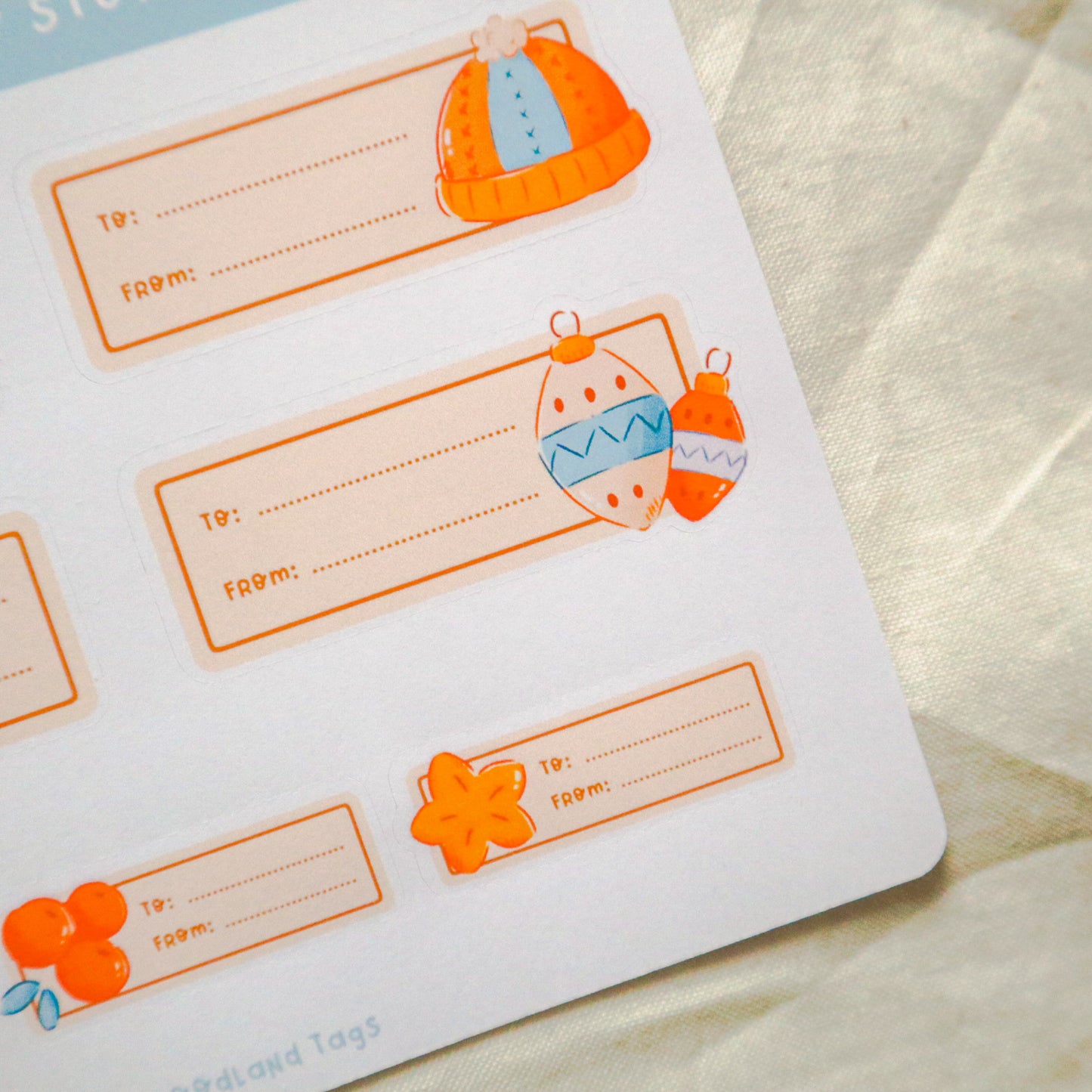 Stickersheet - Woodland Tags