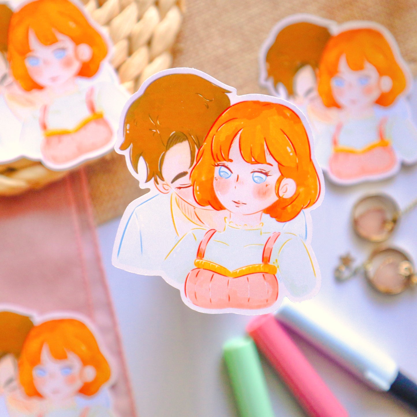 Sticker Flake Glossy - Fallin' for You