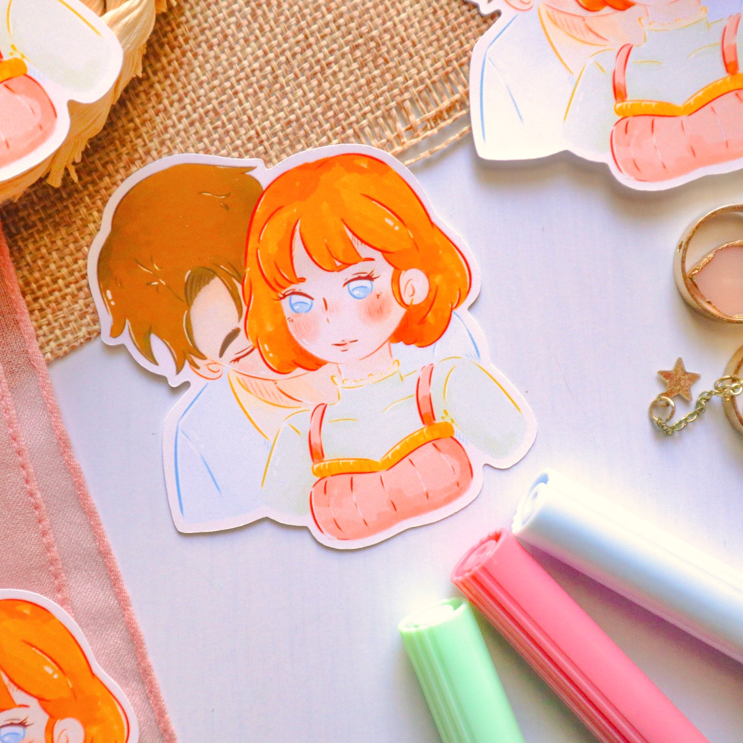 Sticker Flake Glossy - Fallin' for You