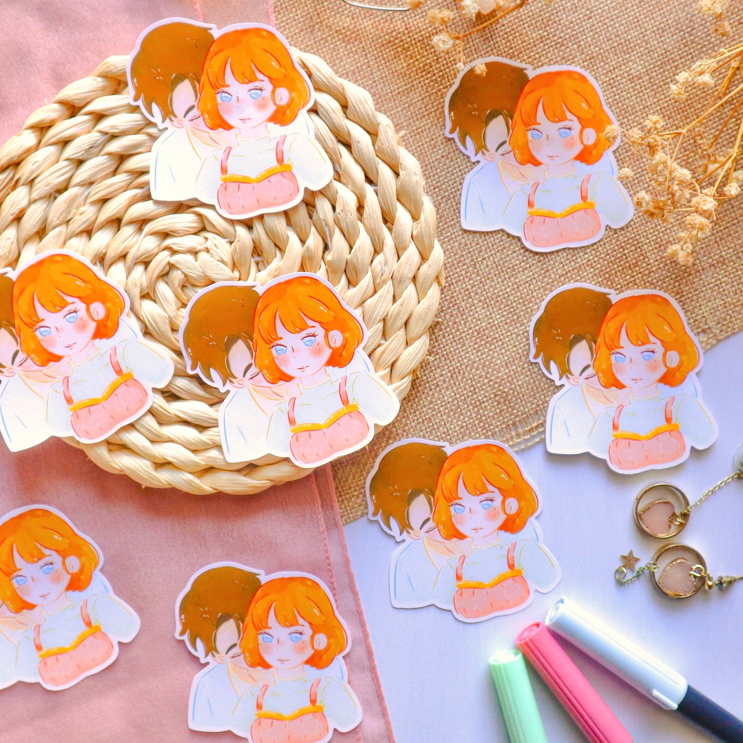 Sticker Flake Glossy - Fallin' for You