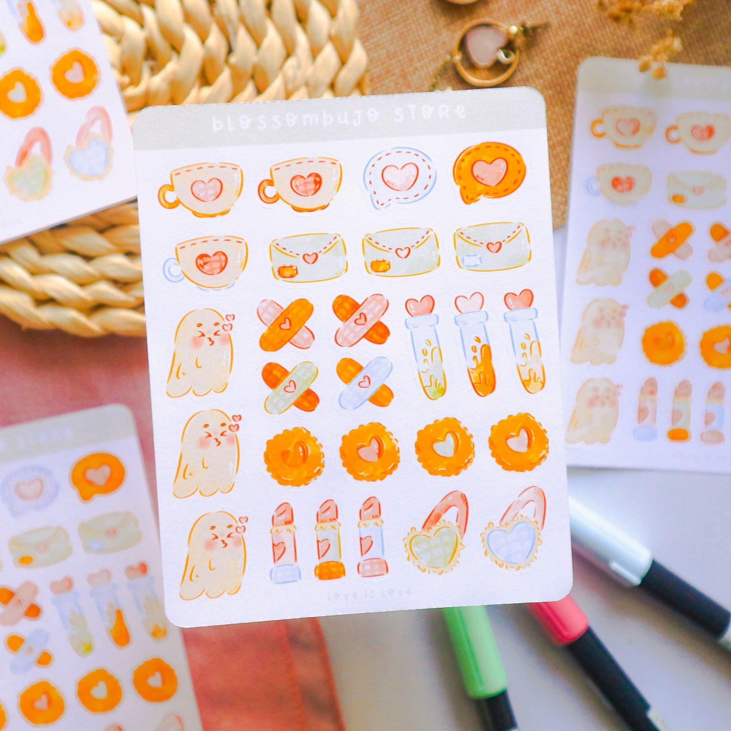 Stickersheet - Love is Love
