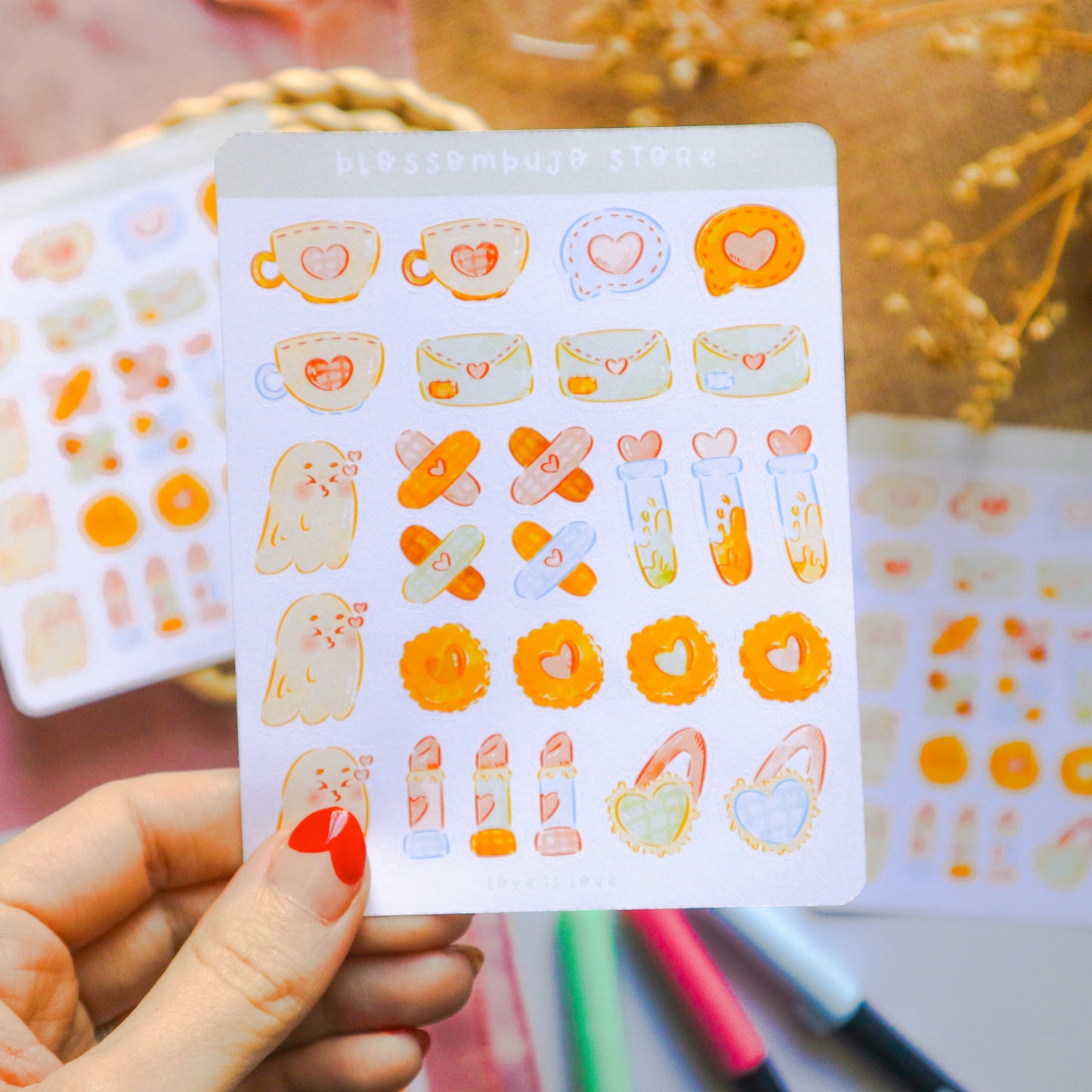 Stickersheet - Love is Love