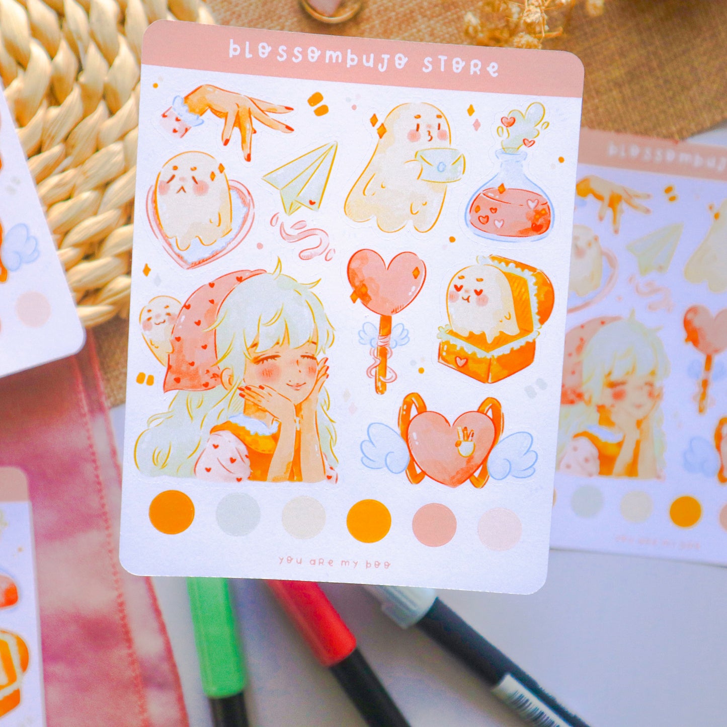 Stickersheet - You are my Boo