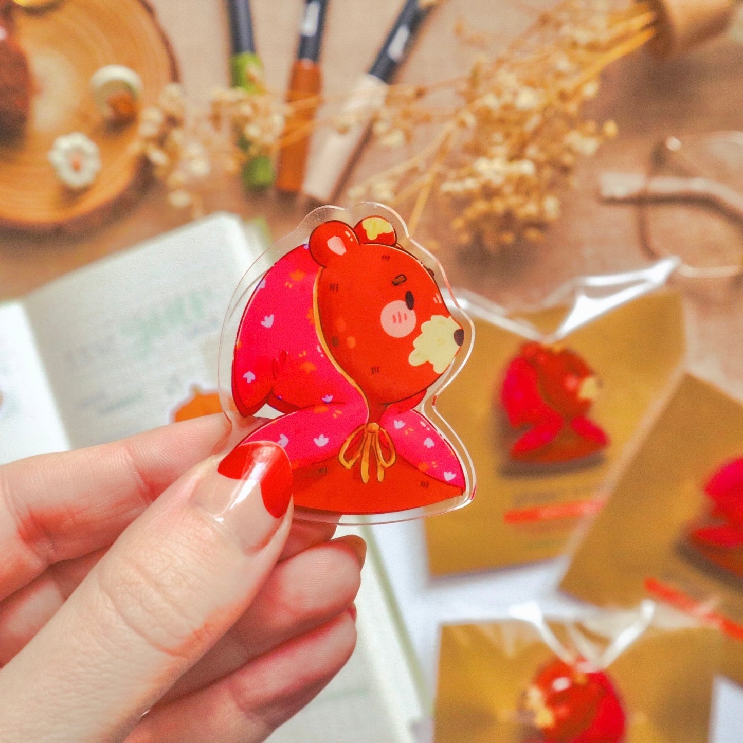 Paper Clip - Granny Bear