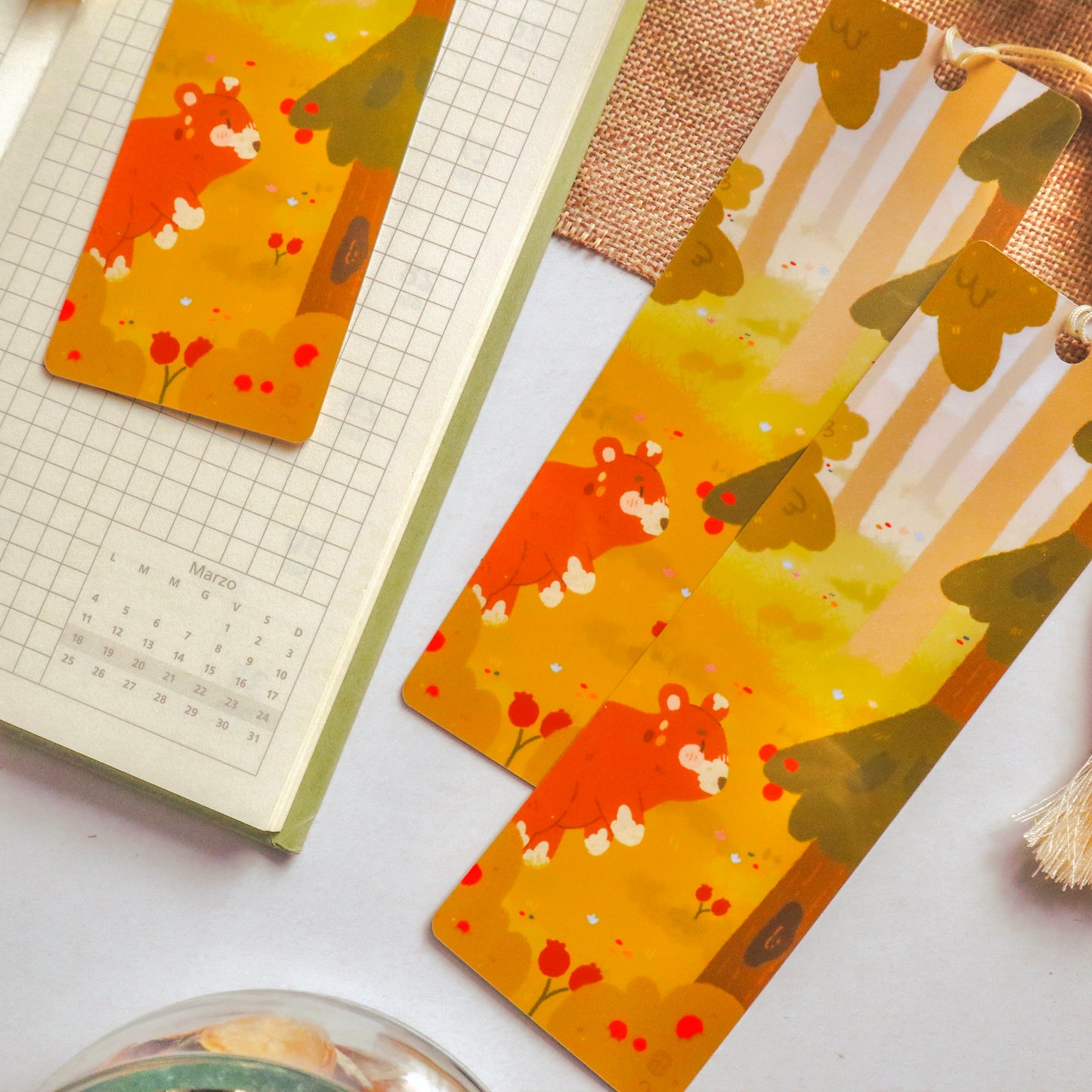 Bookmark - Forest Bear