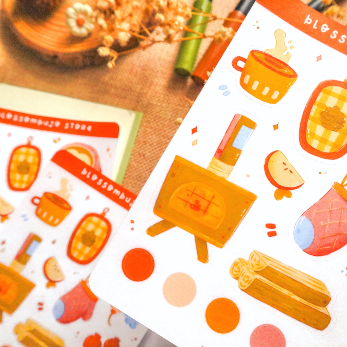 Stickersheet - Warm Nest