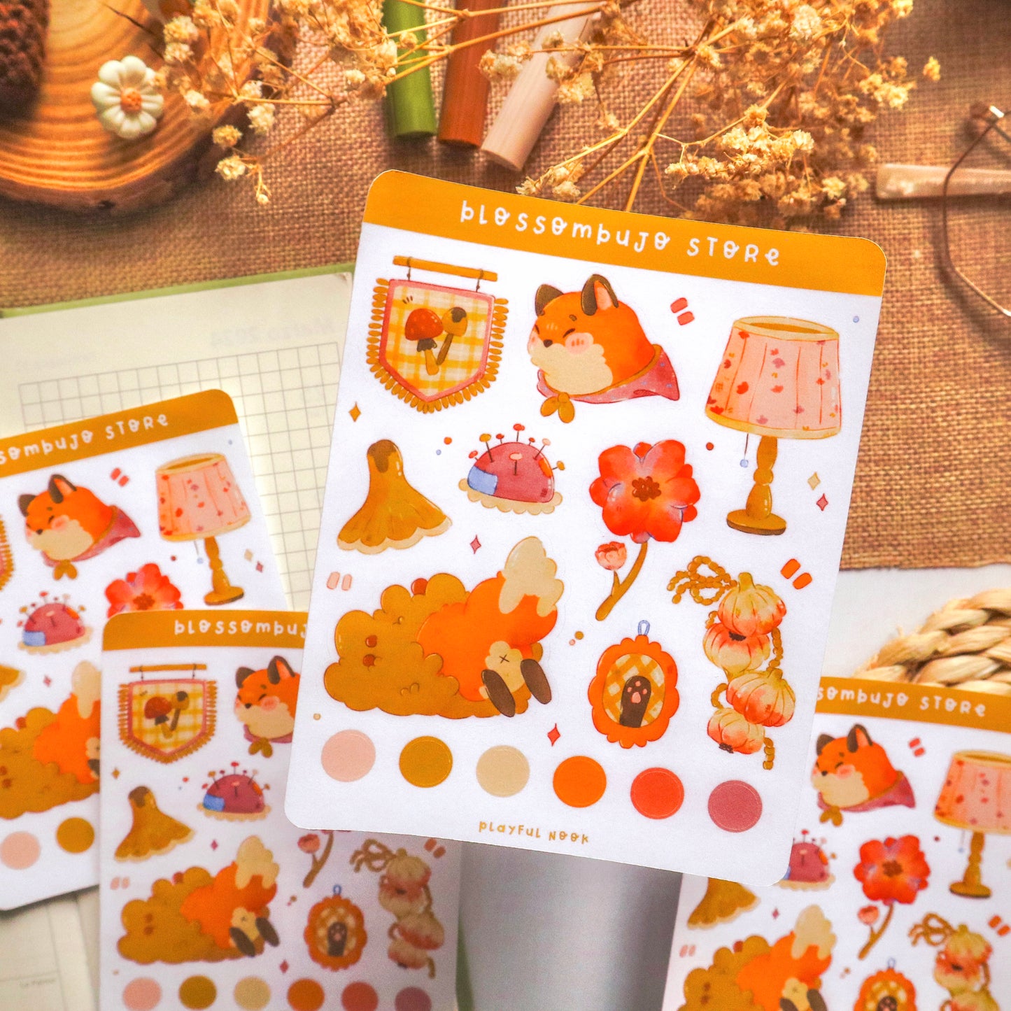 Stickersheet - Playful Nook