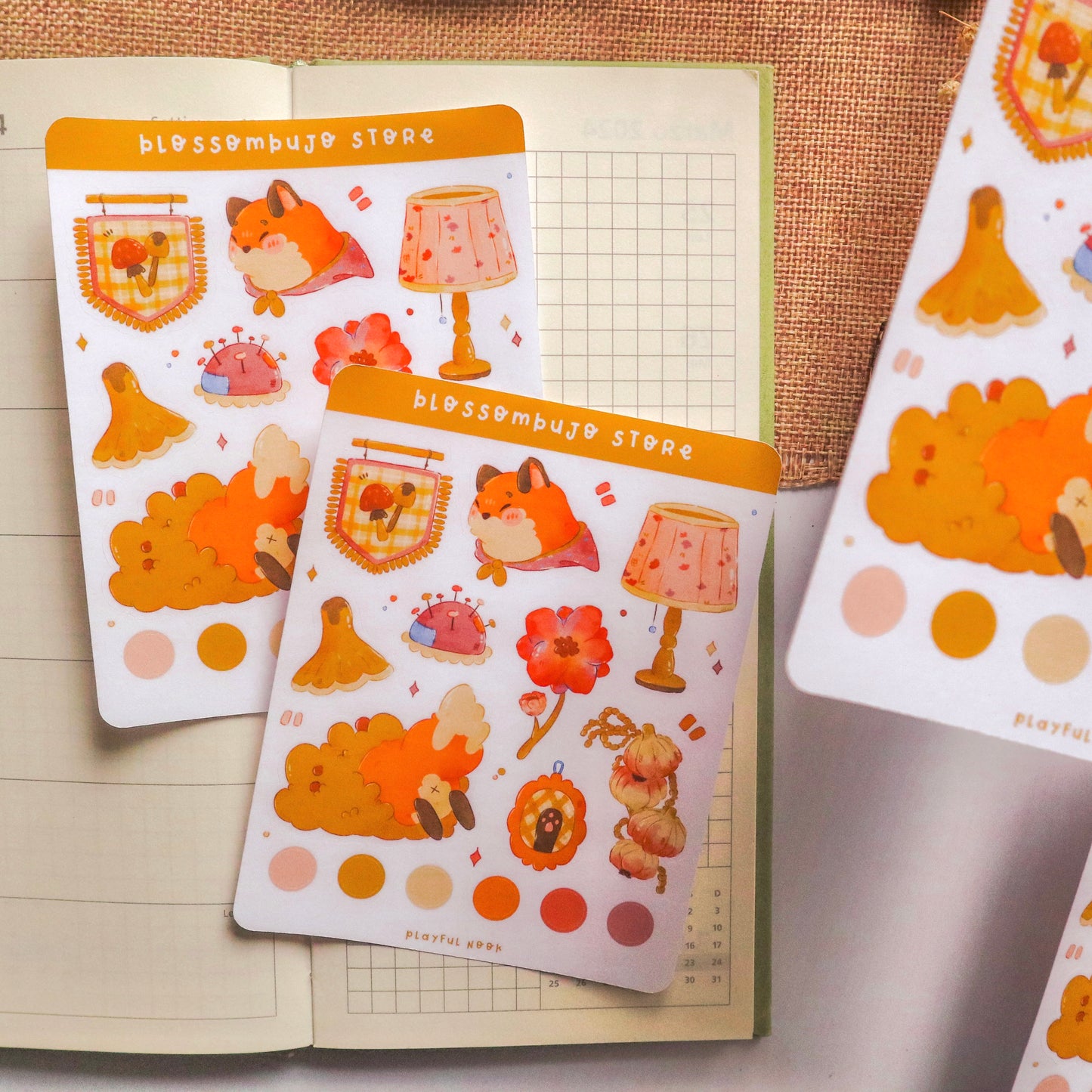 Stickersheet - Playful Nook
