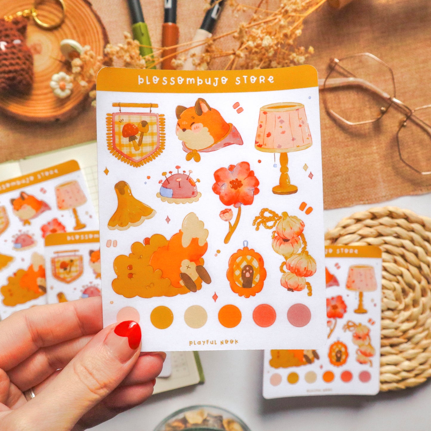 Stickersheet - Playful Nook