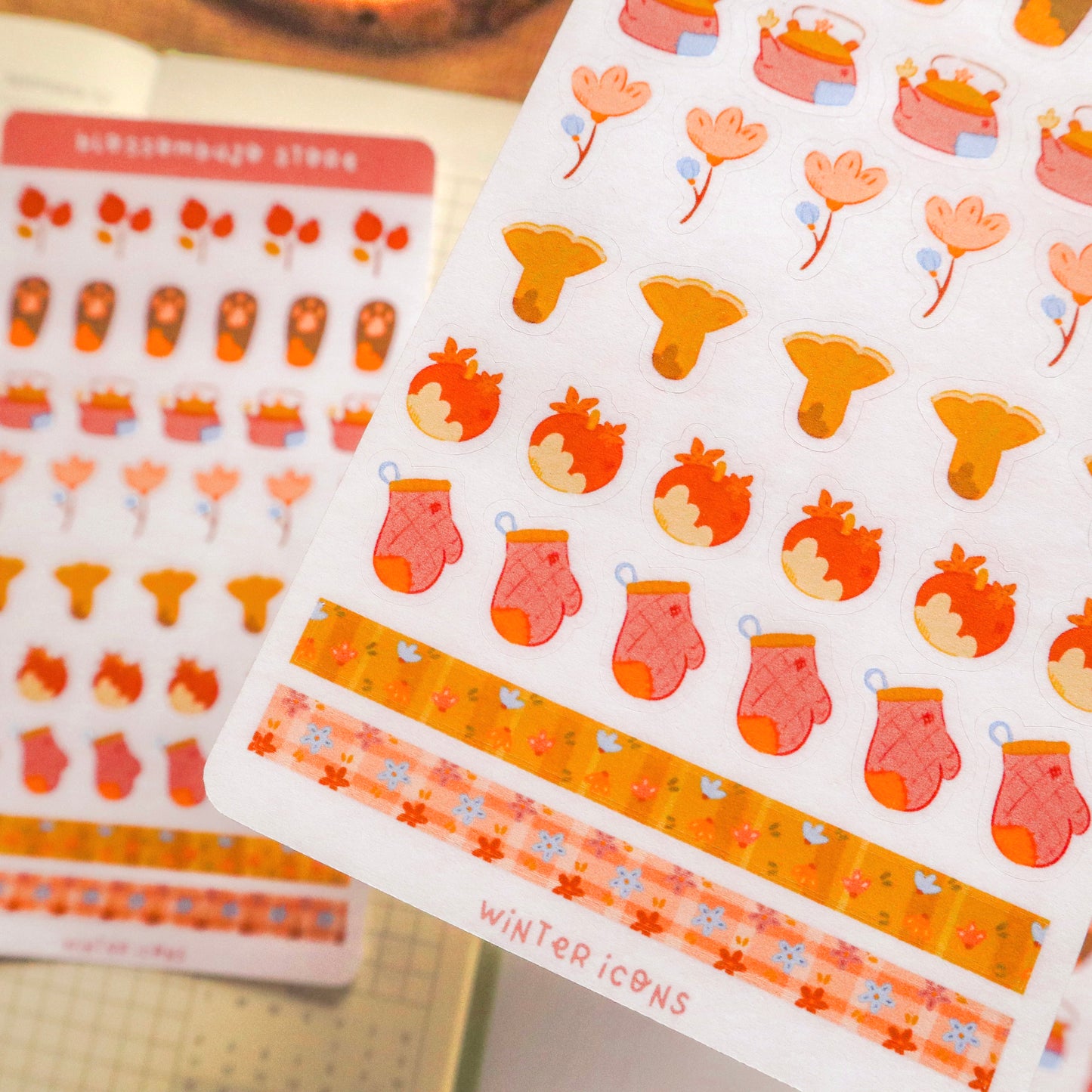 Stickersheet - Winter Icons