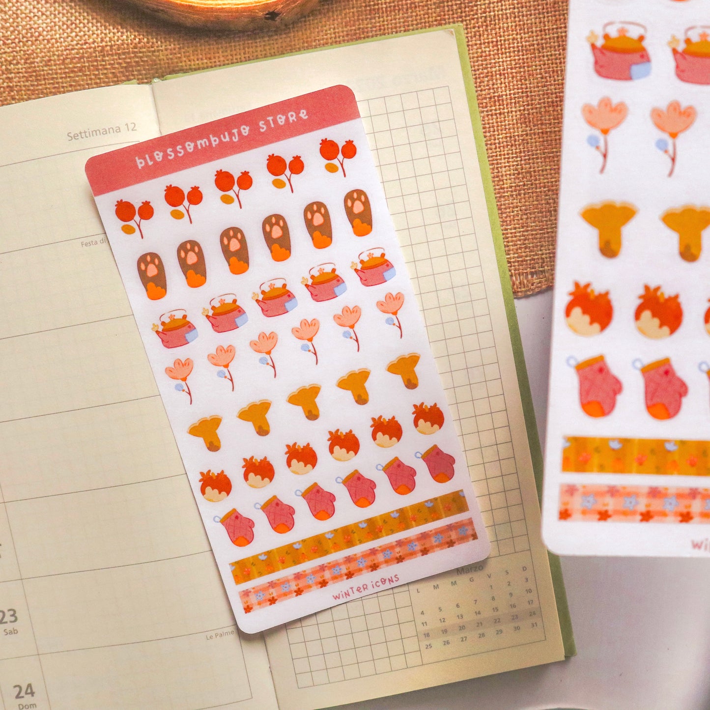 Stickersheet - Winter Icons