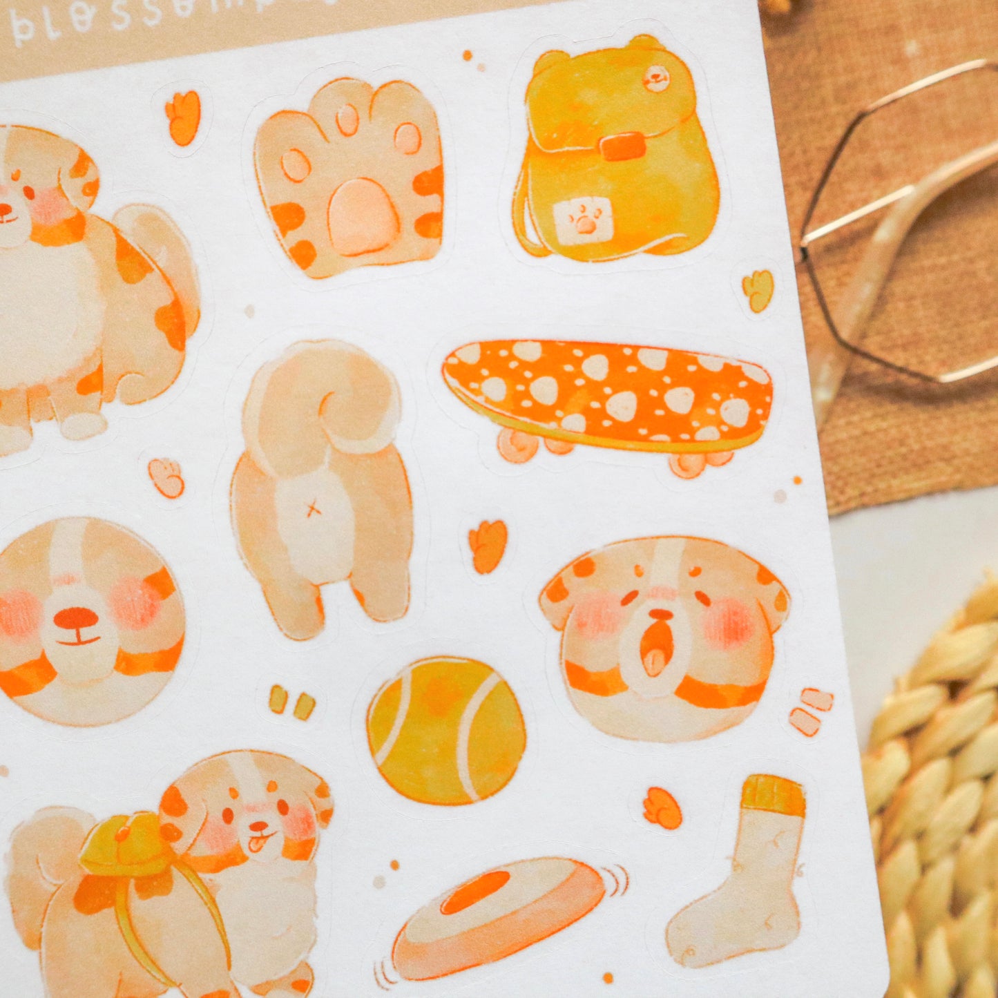 Stickersheet - Doggo Park