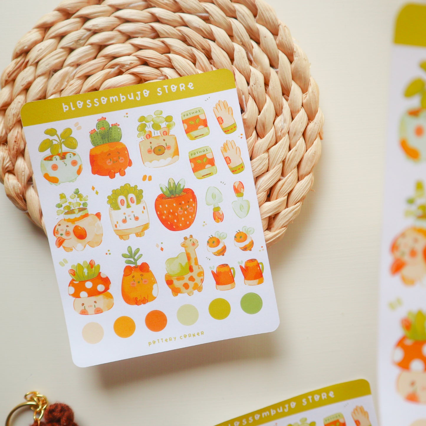 Stickersheet - Pottery Corner