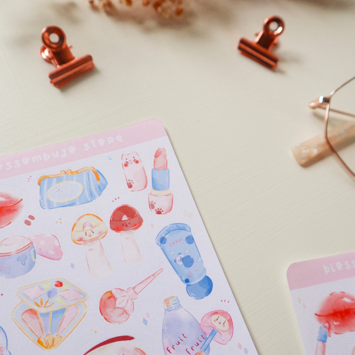 Stickersheet - Makeup Guru