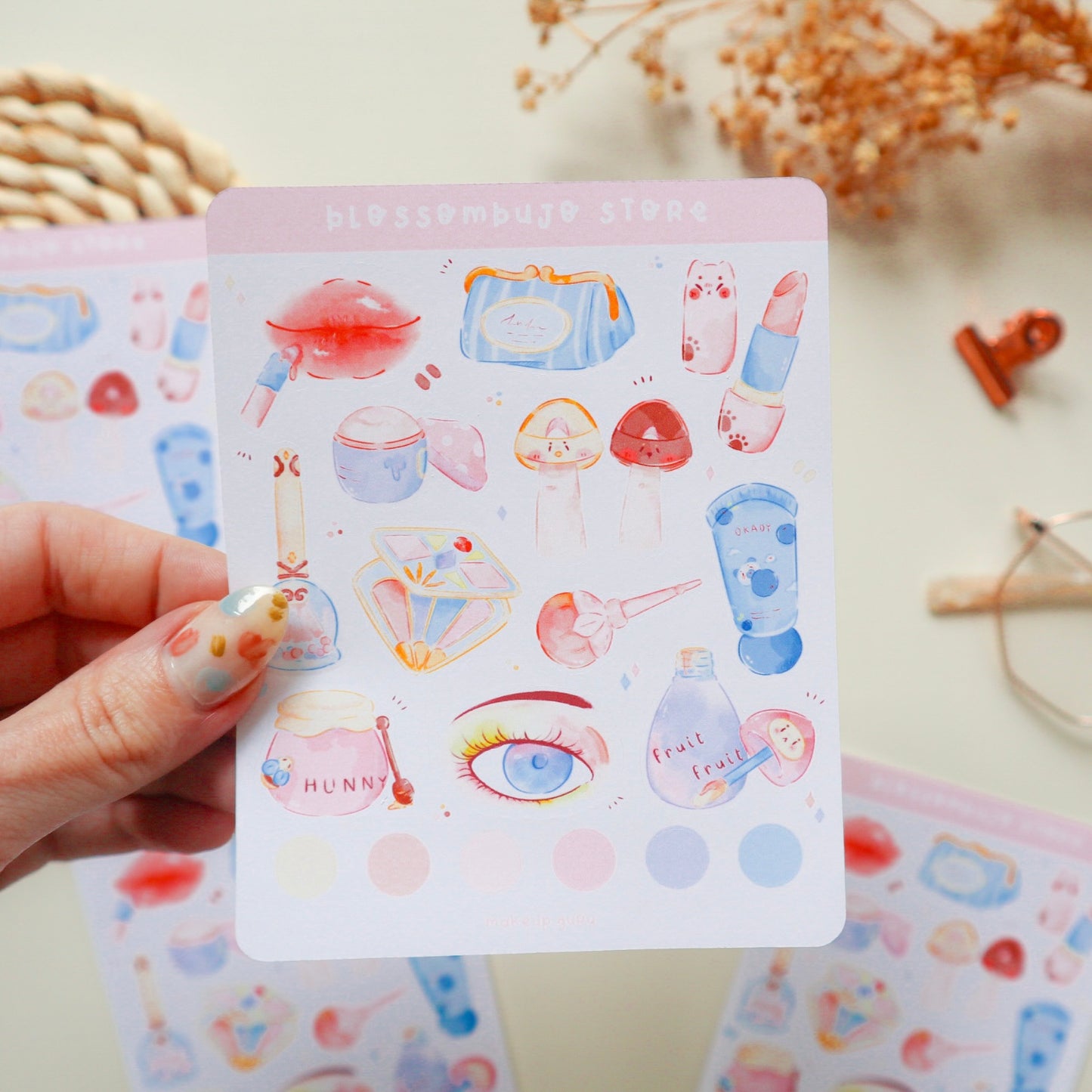 Stickersheet - Makeup Guru