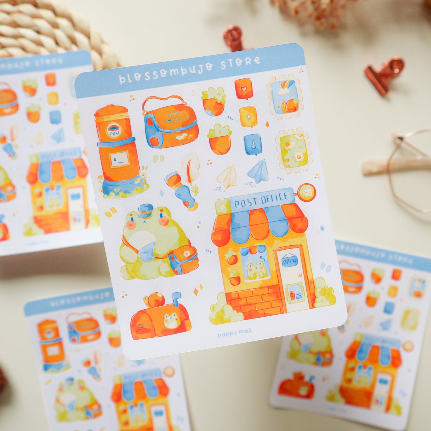 Stickersheet - Happy Mail