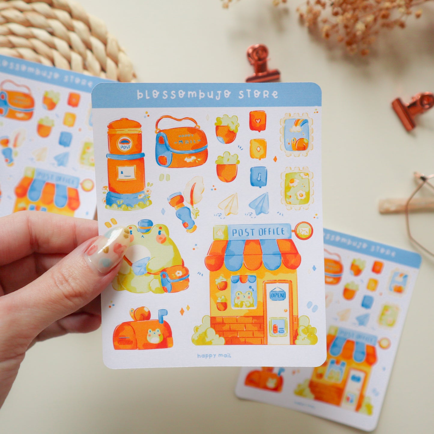 Stickersheet - Happy Mail