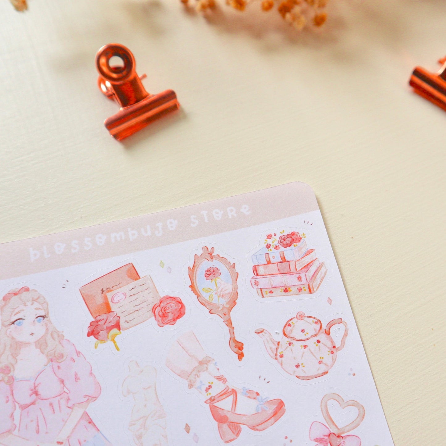 Stickersheet - Coquette Aesthetic