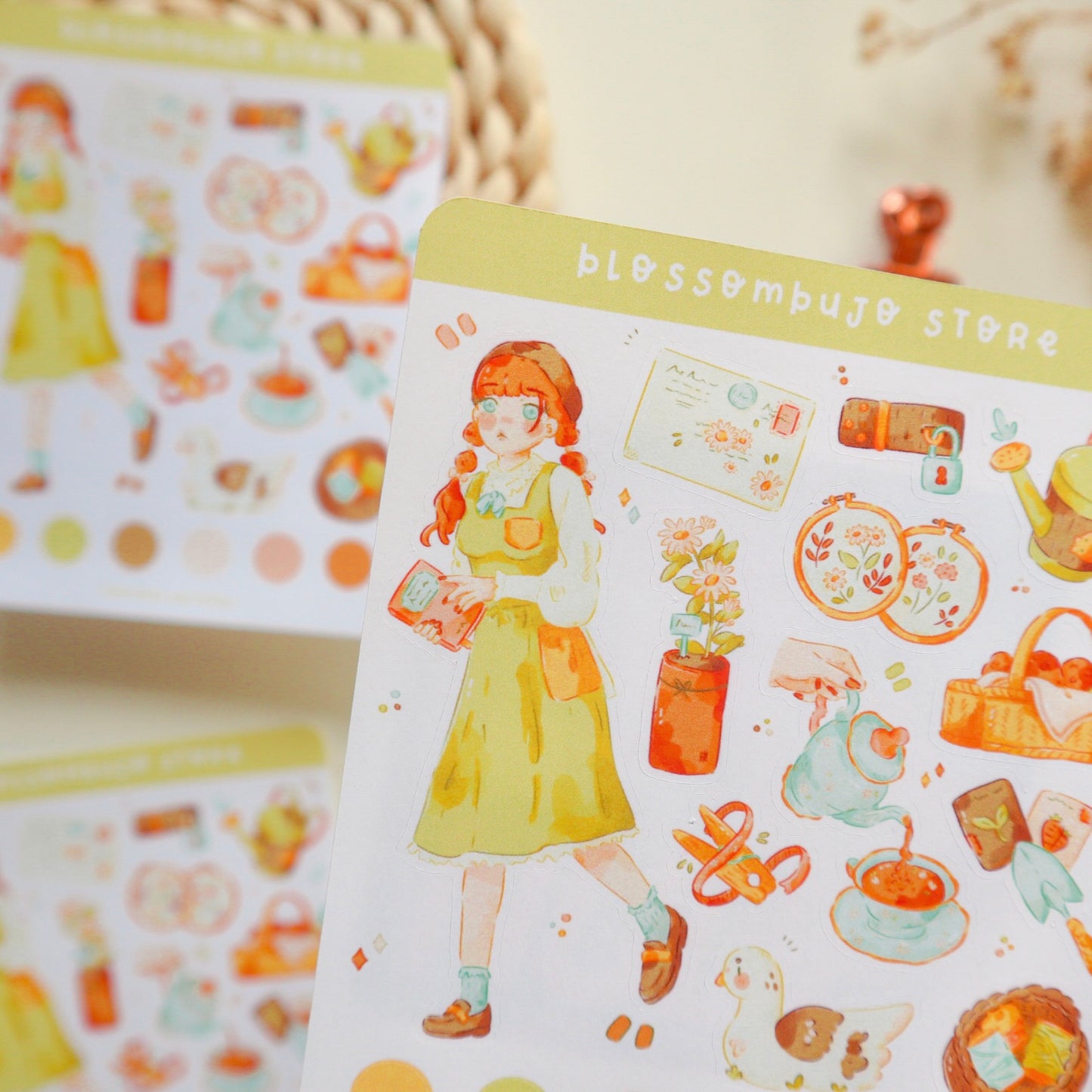 Stickersheet - Farmcore Aesthetic