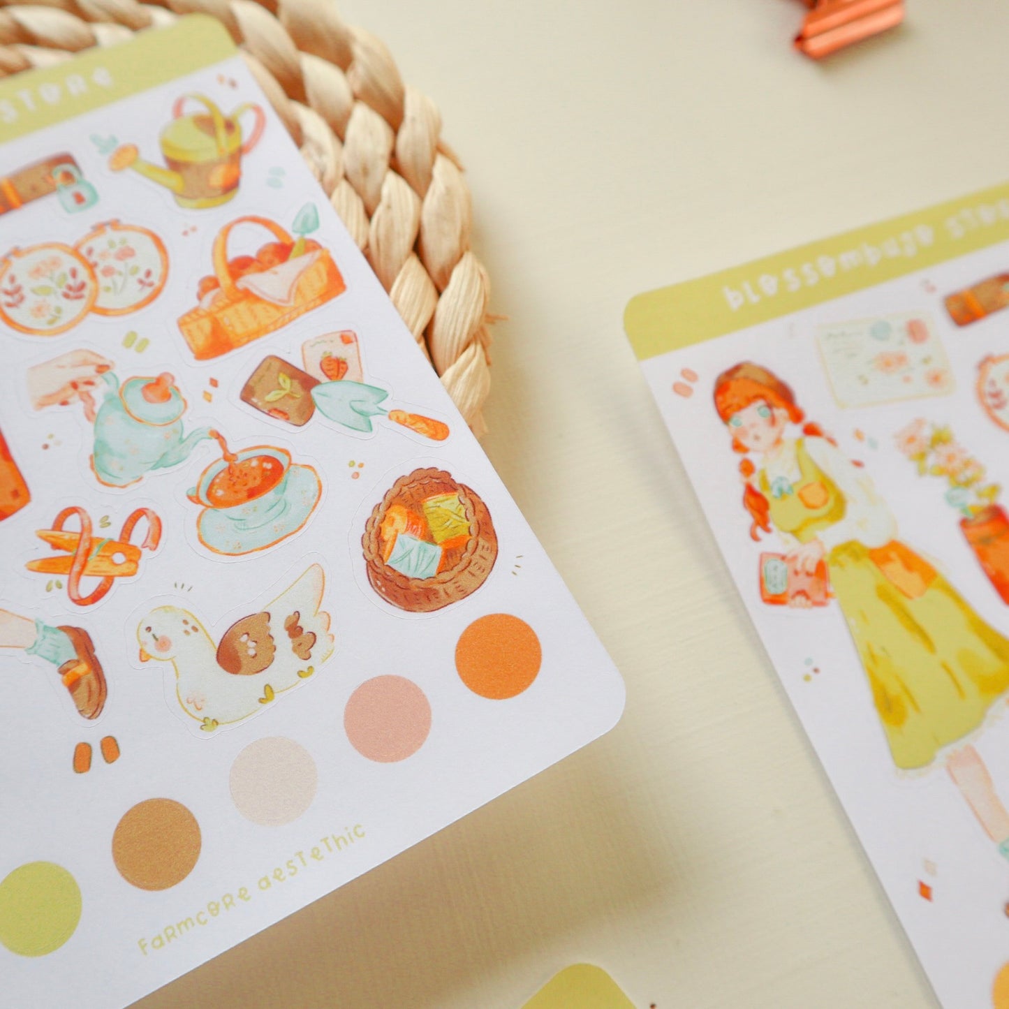 Stickersheet - Farmcore Aesthetic