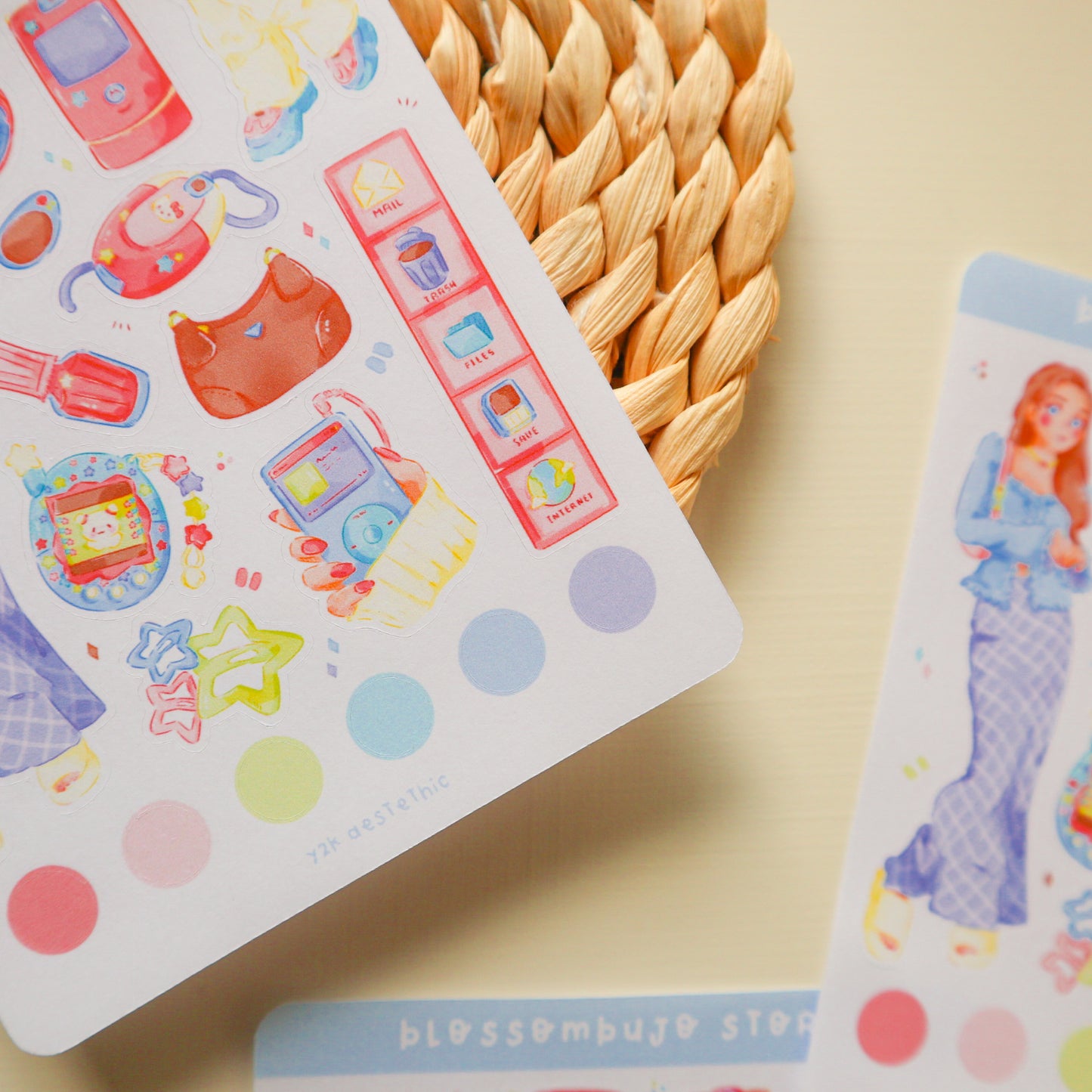 Stickersheet - Y2K Aesthetic
