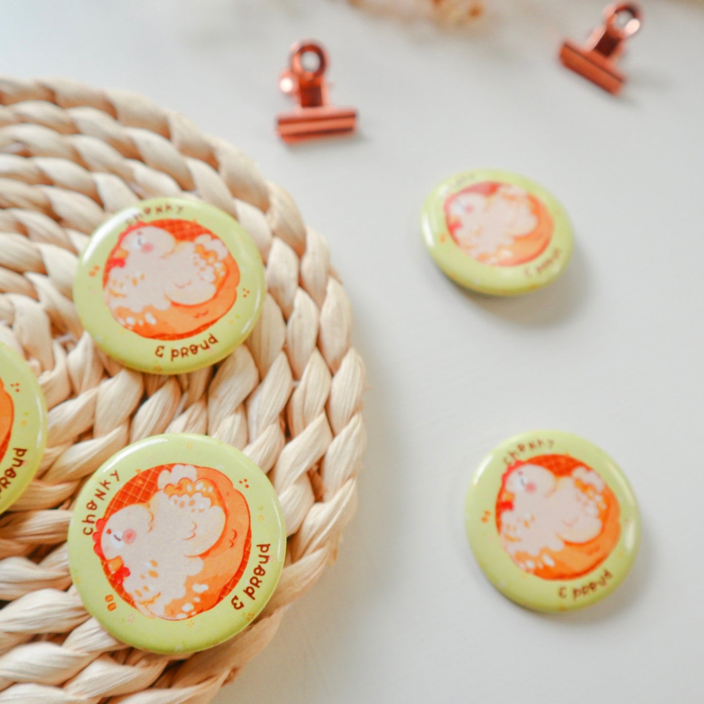 Pin Button - Chonky Chicken